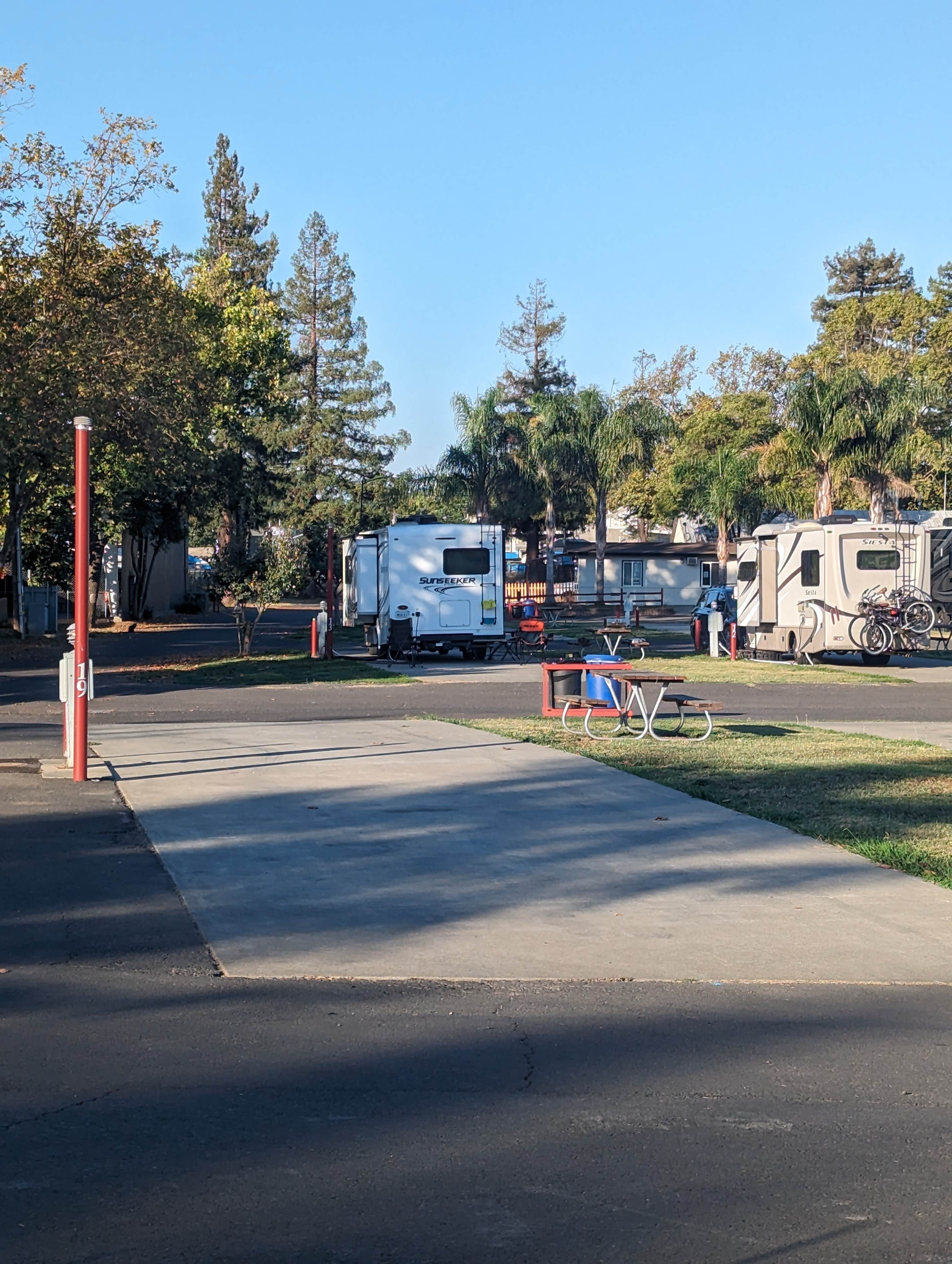 Camper-submitted photo at Napa Valley Expo RV Park near Yountville, CA