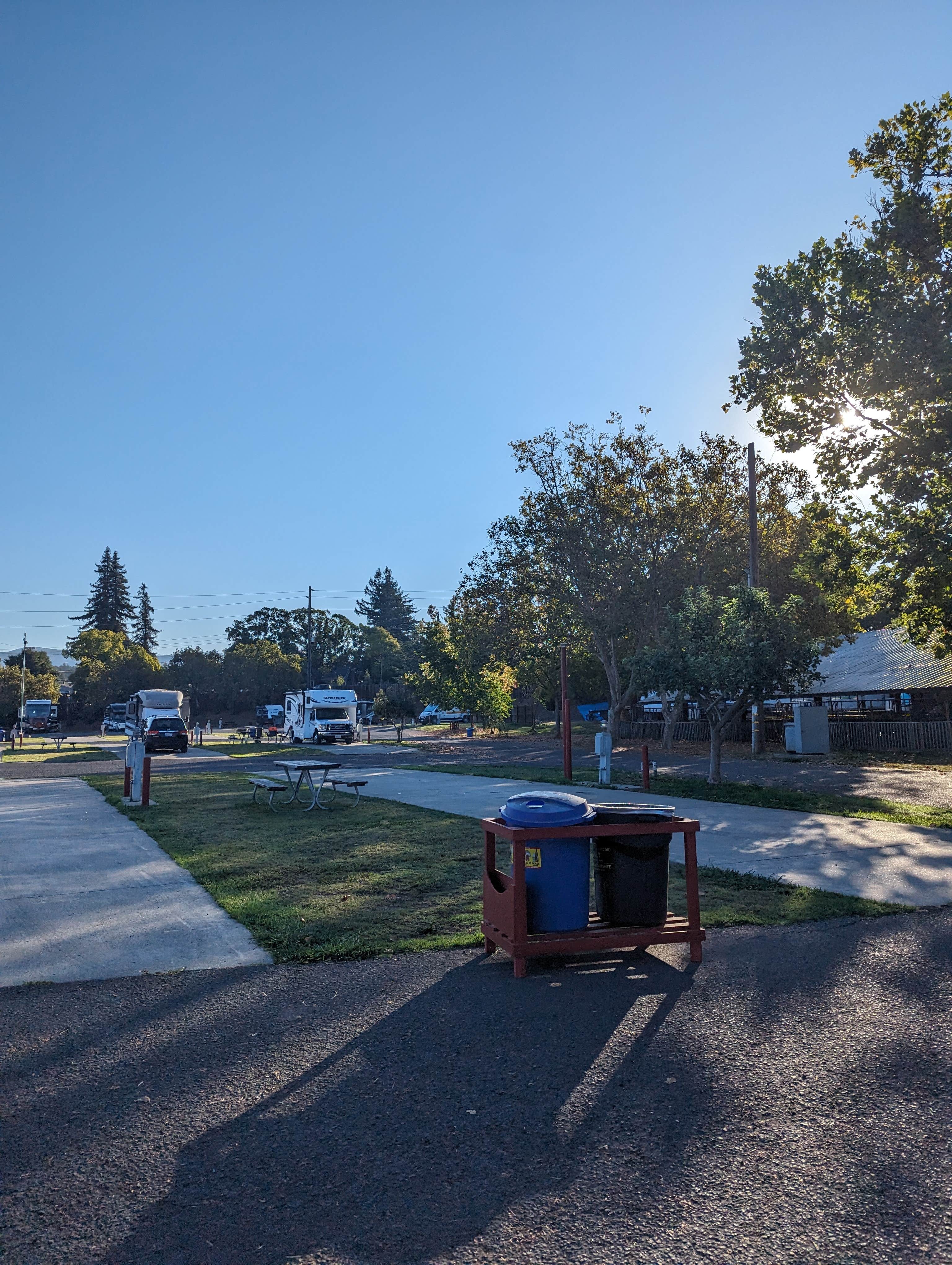 Camper-submitted photo at Napa Valley Expo RV Park near Yountville, CA