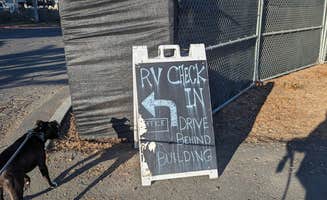Kristi D.'s photo of camping with pets at Napa Valley Expo RV Park near Angwin, CA