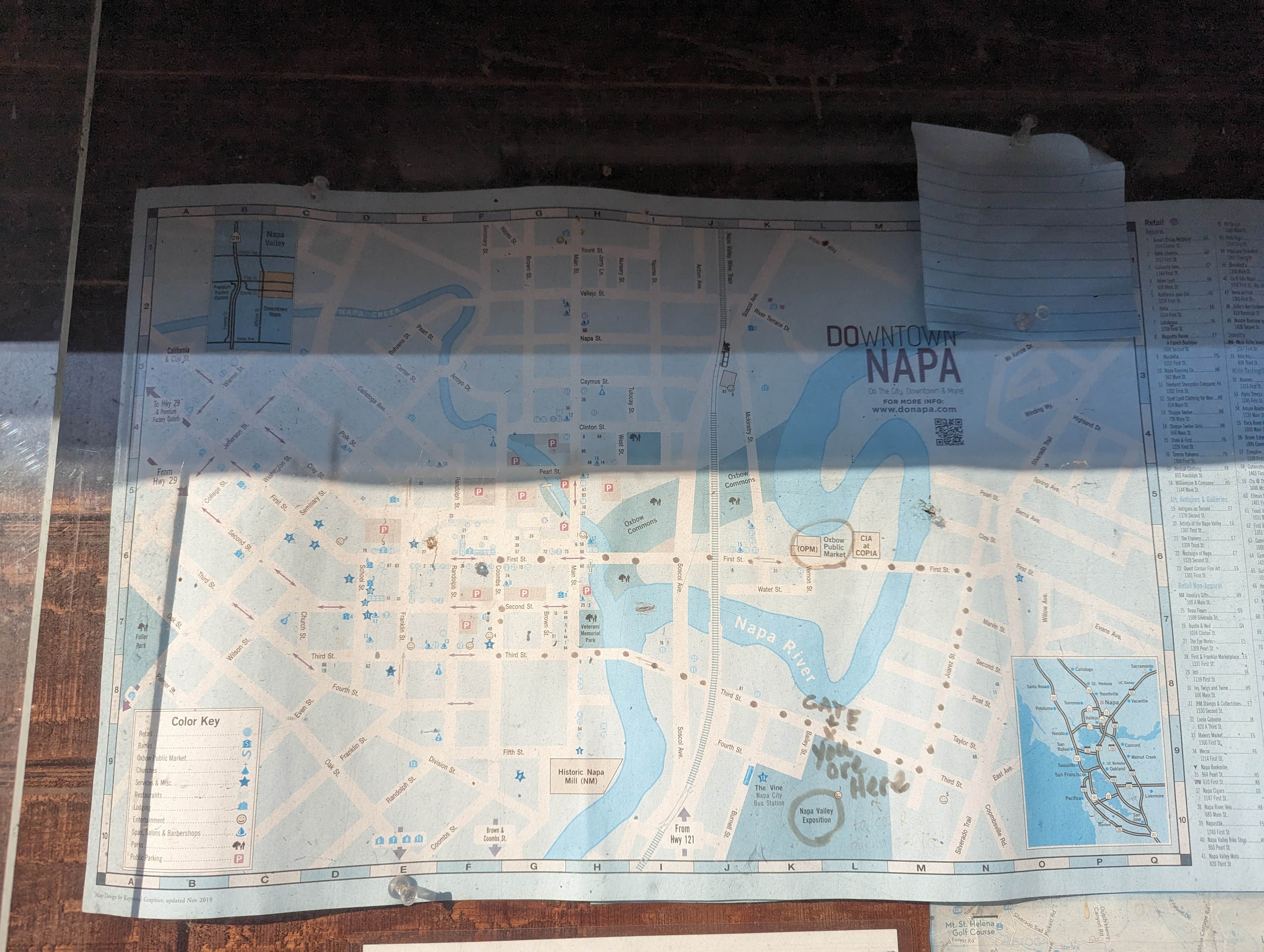 Camper-submitted photo at Napa Valley Expo RV Park near Yountville, CA