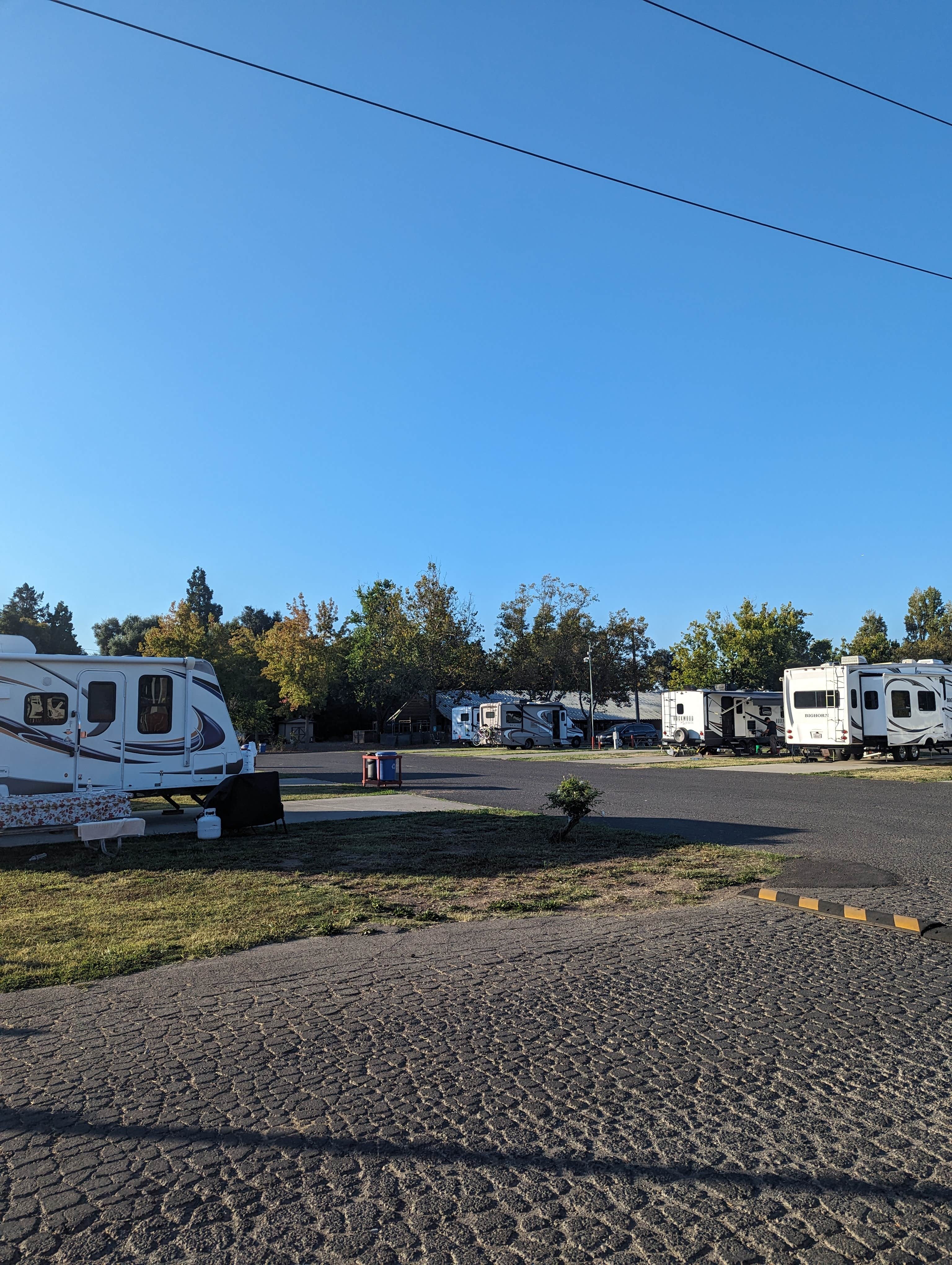 Camper-submitted photo at Napa Valley Expo RV Park near Yountville, CA