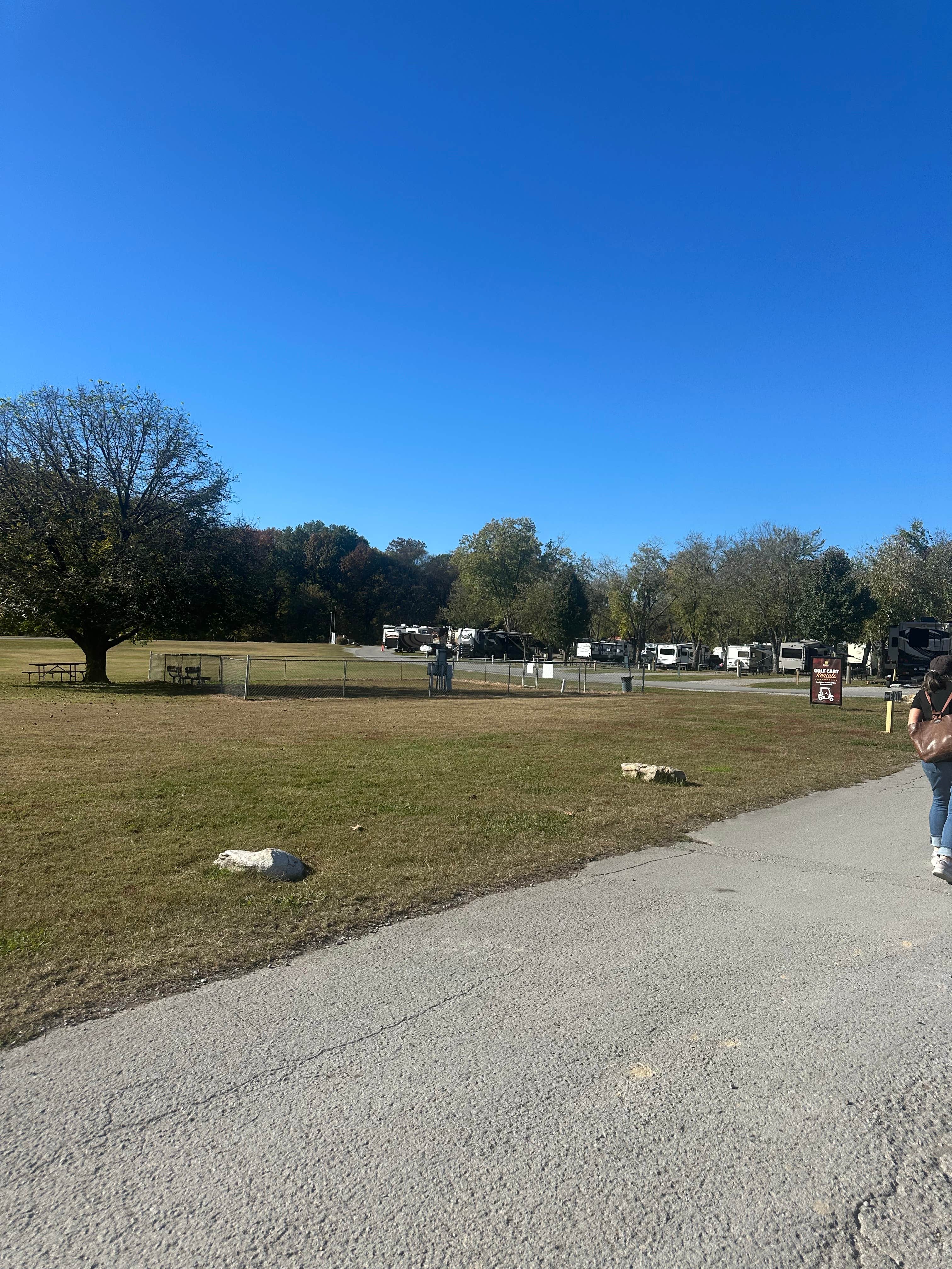 Alisa P.'s photo of camping with pets at Nashville KOA Resort near Greenbrier, TN