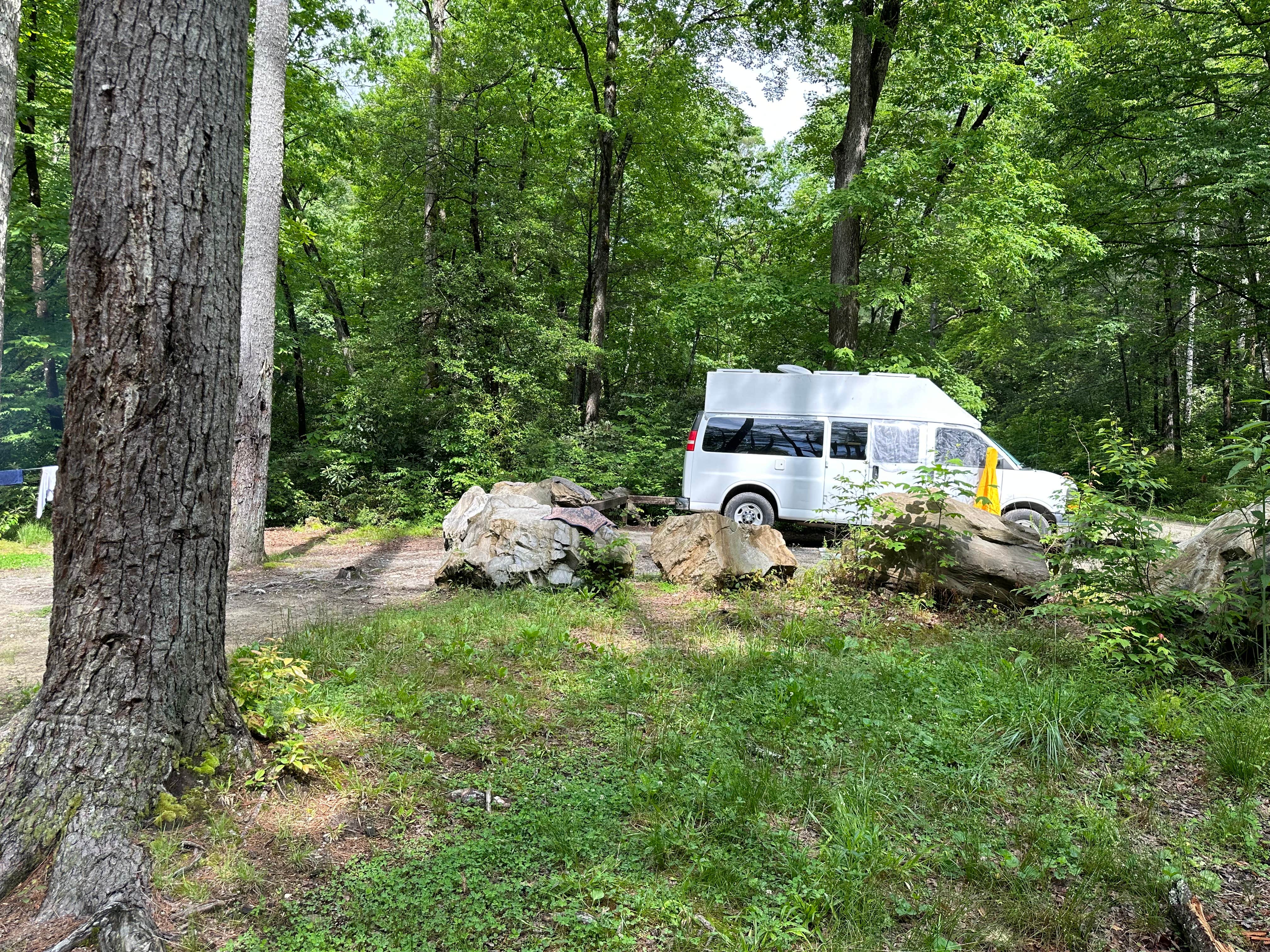 Camper-submitted photo at National Forest Road/Steele Creek/Nates Place Dispersed Campsite near Hays, NC