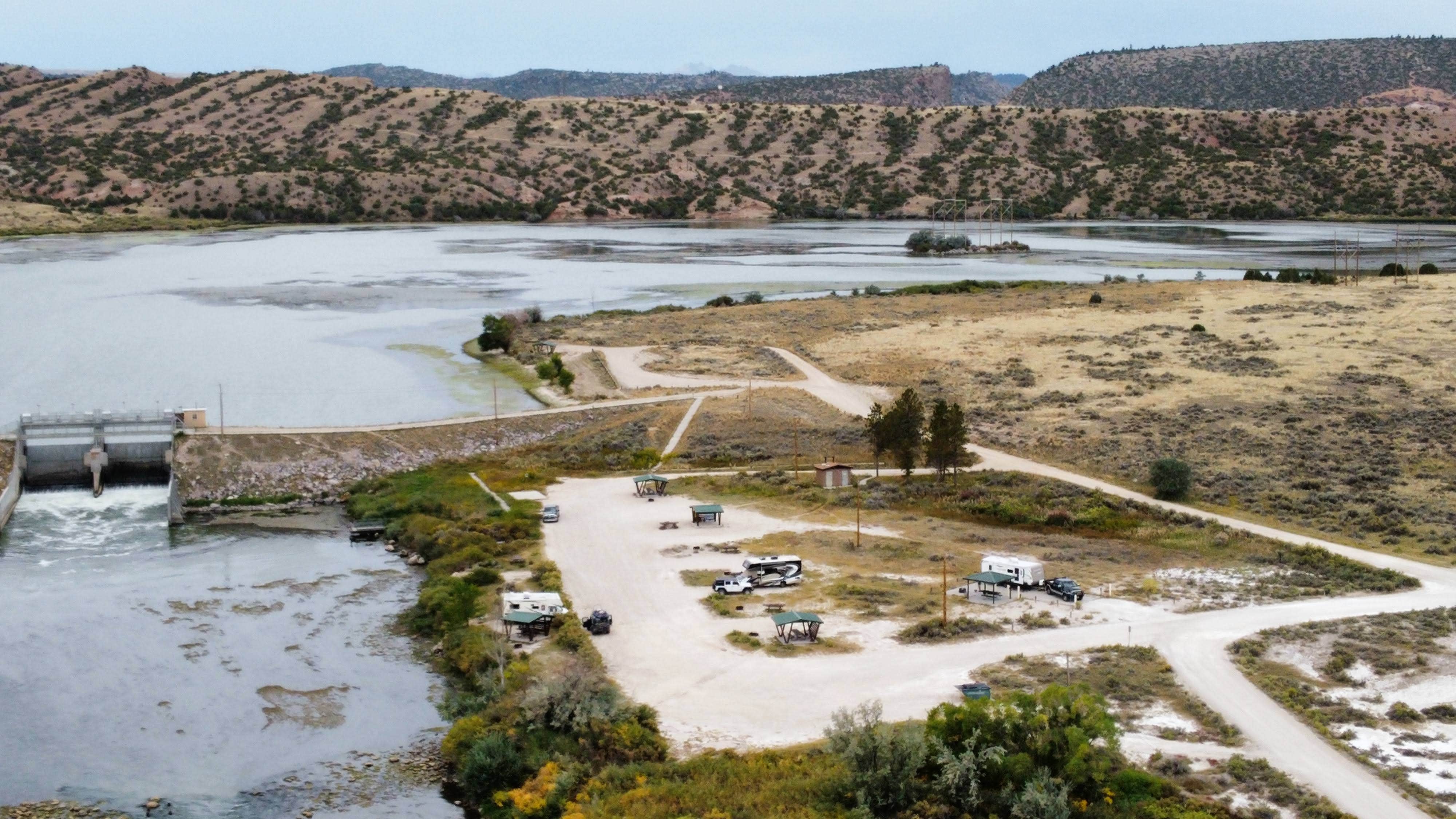 Camper-submitted photo at Gray Reef Reservoir near Alcova, WY