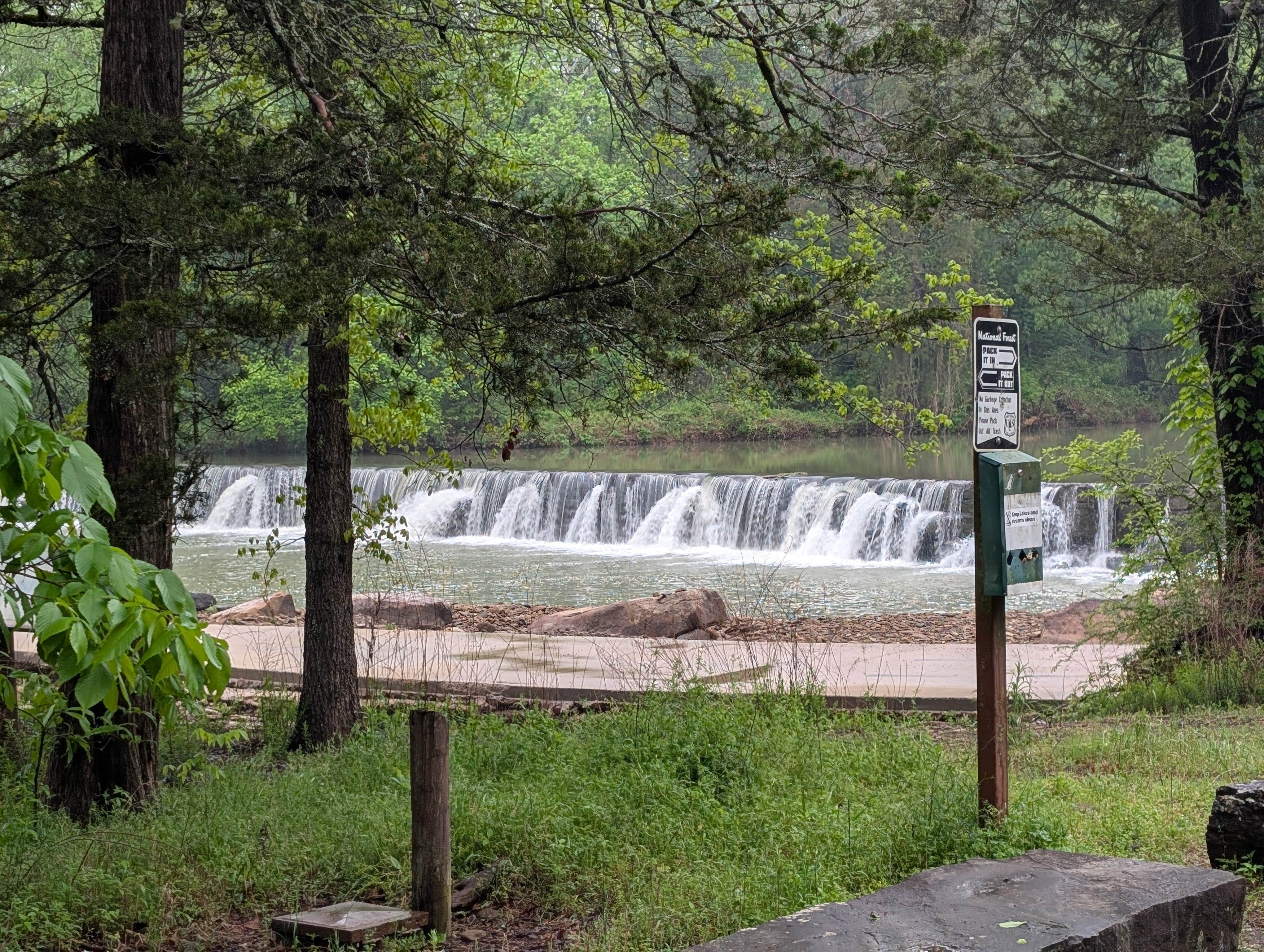 Camper-submitted photo at Natural Dam near Chester, AR