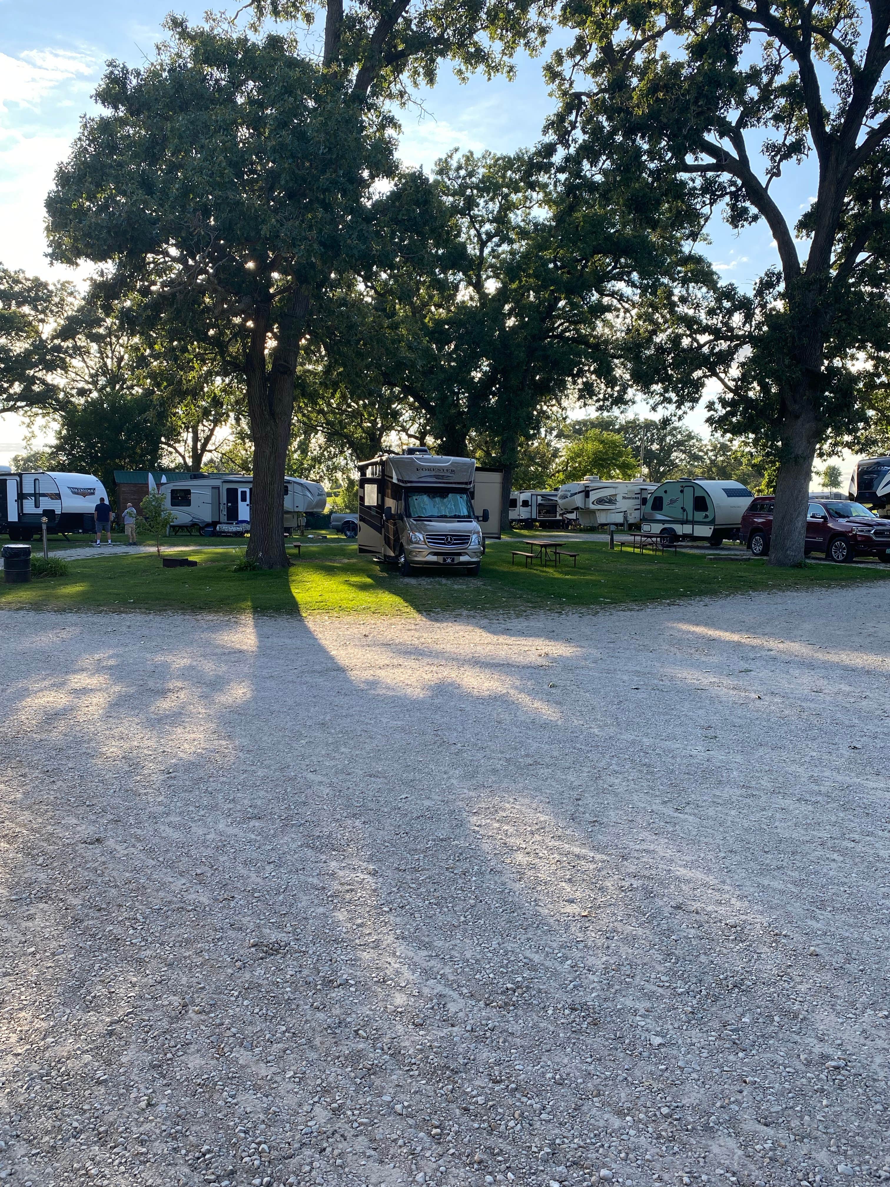 Wendy T.'s photo of rv camping at Nature’s Way RV Park near Big Rock, IL