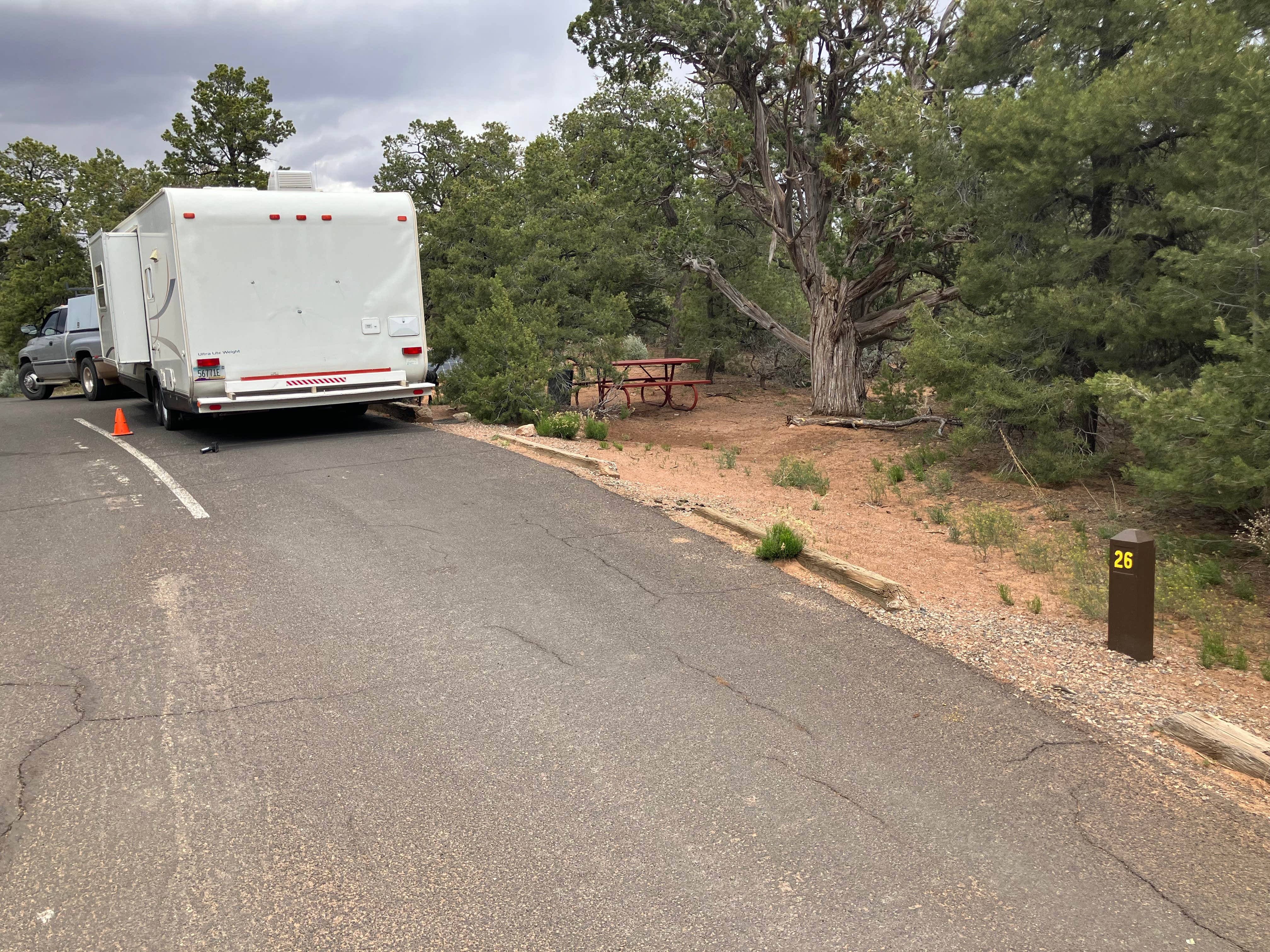 Roger W.'s photo of rv camping at Navajo National Monument Sunset View Campground near Monument Valley, AZ