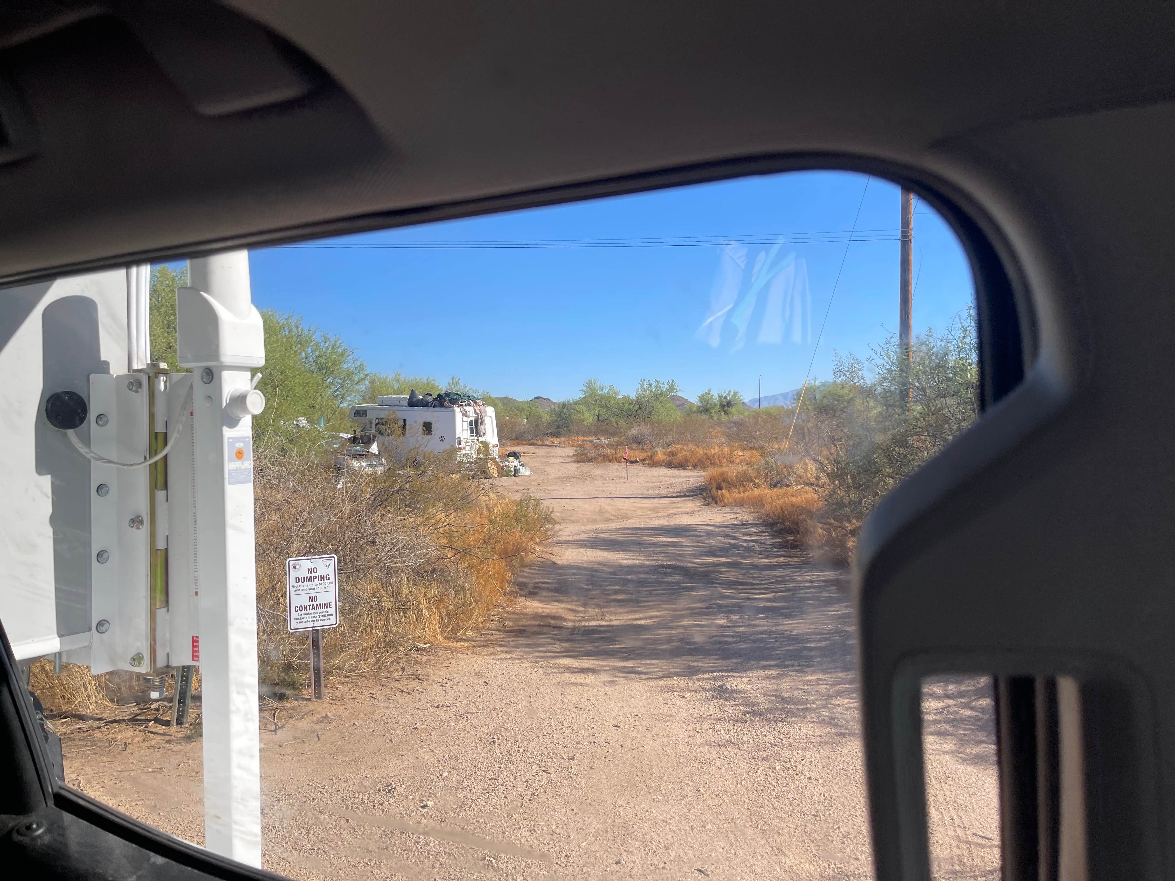 Camper-submitted photo at Dispersed Site Near Tonto National Forest near Salt River, AZ