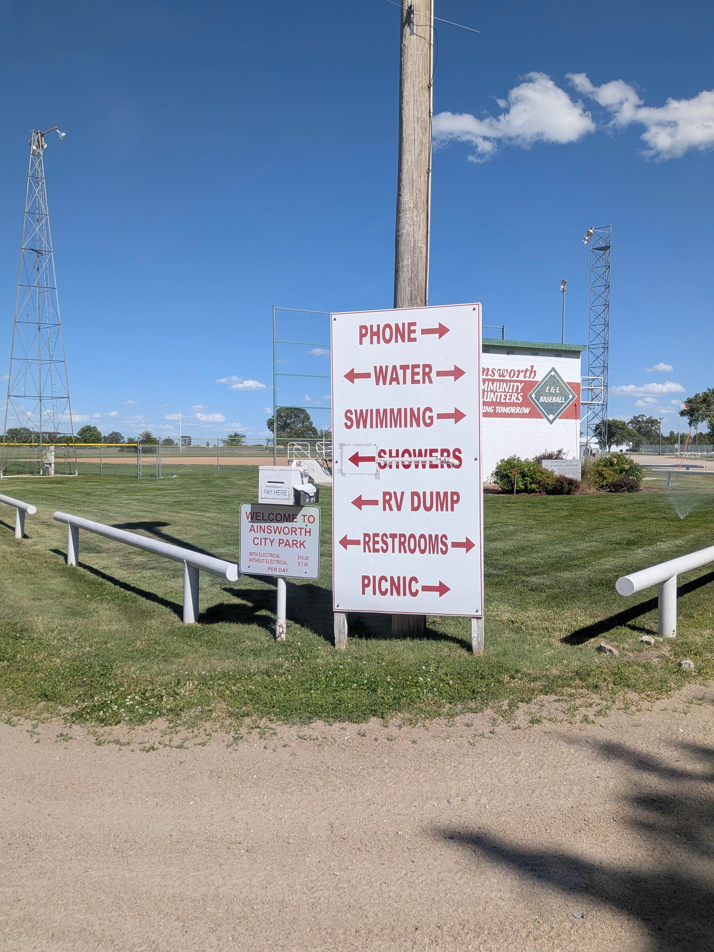Camper-submitted photo at Ainsworth East City Park near Long Pine, NE