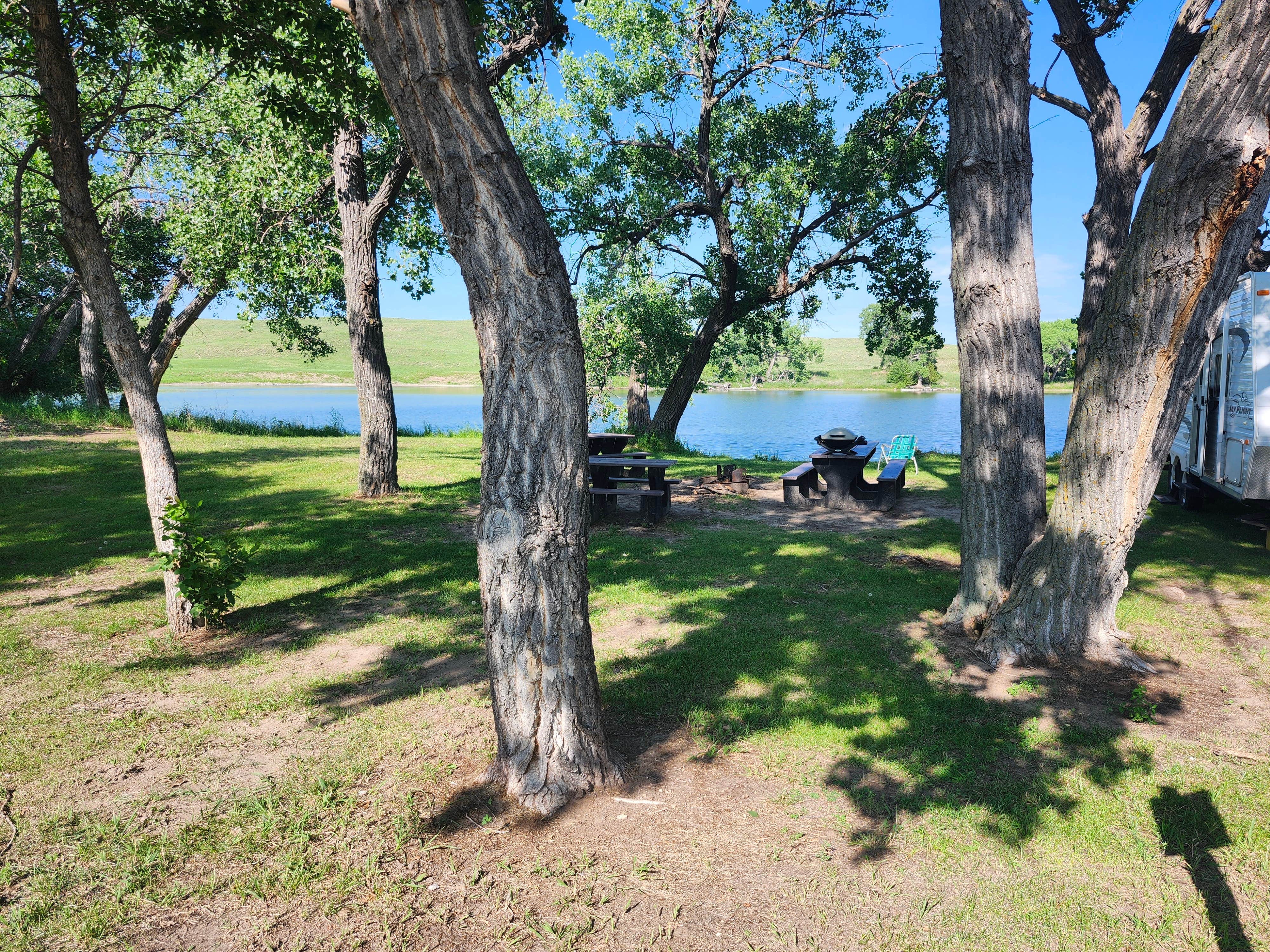Camper submitted image from Cottonwood Lake State Rec Area - 1