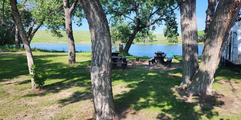 Camper submitted image from Cottonwood Lake State Rec Area