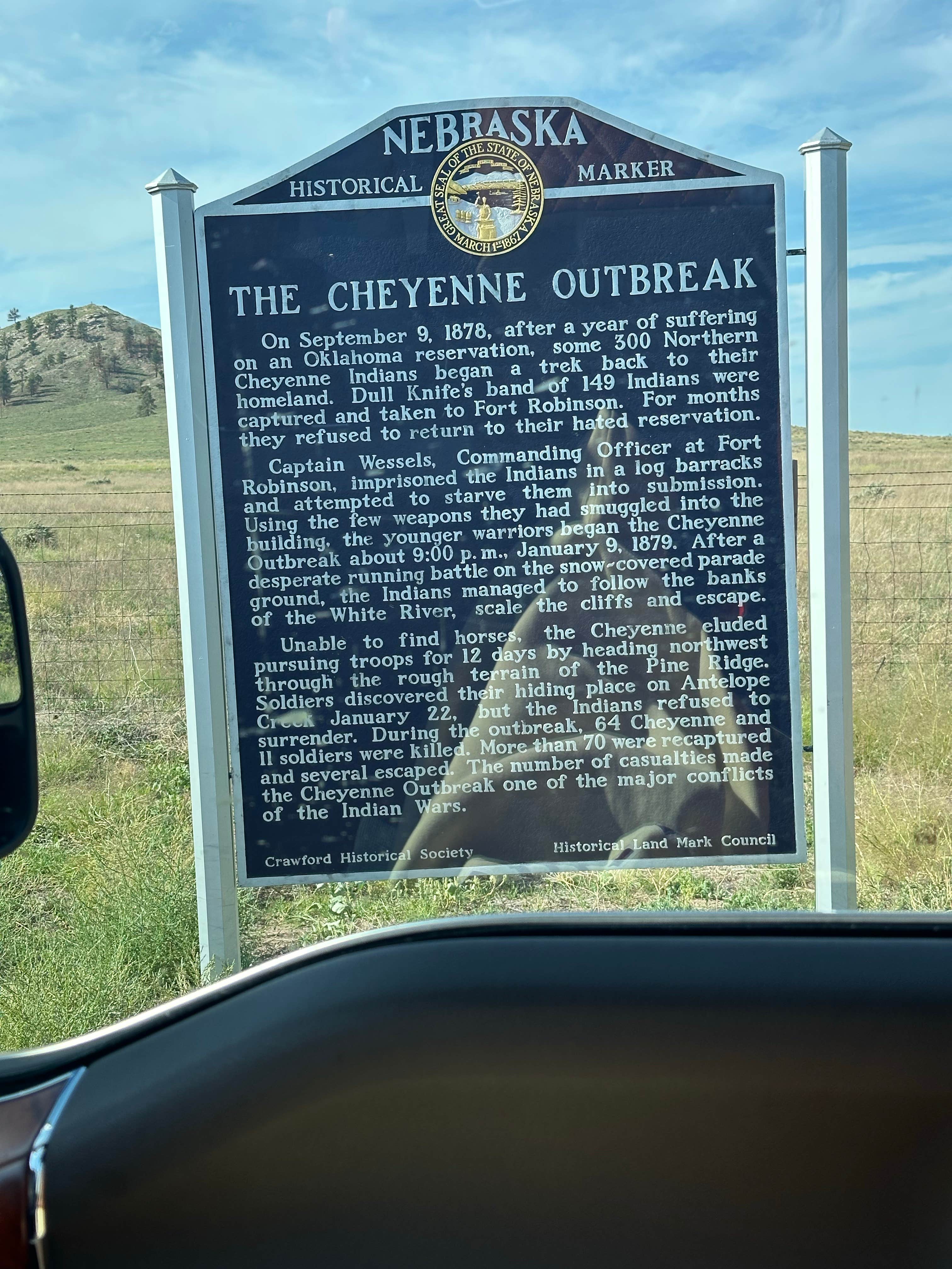 Camper-submitted photo at Soldier Creek Campground — Fort Robinson State Park near Chadron, NE