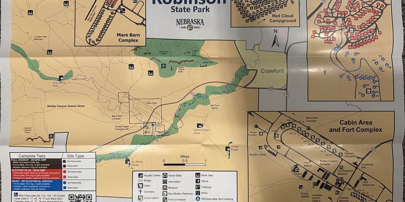 Camper submitted image from Soldier Creek Campground — Fort Robinson State Park