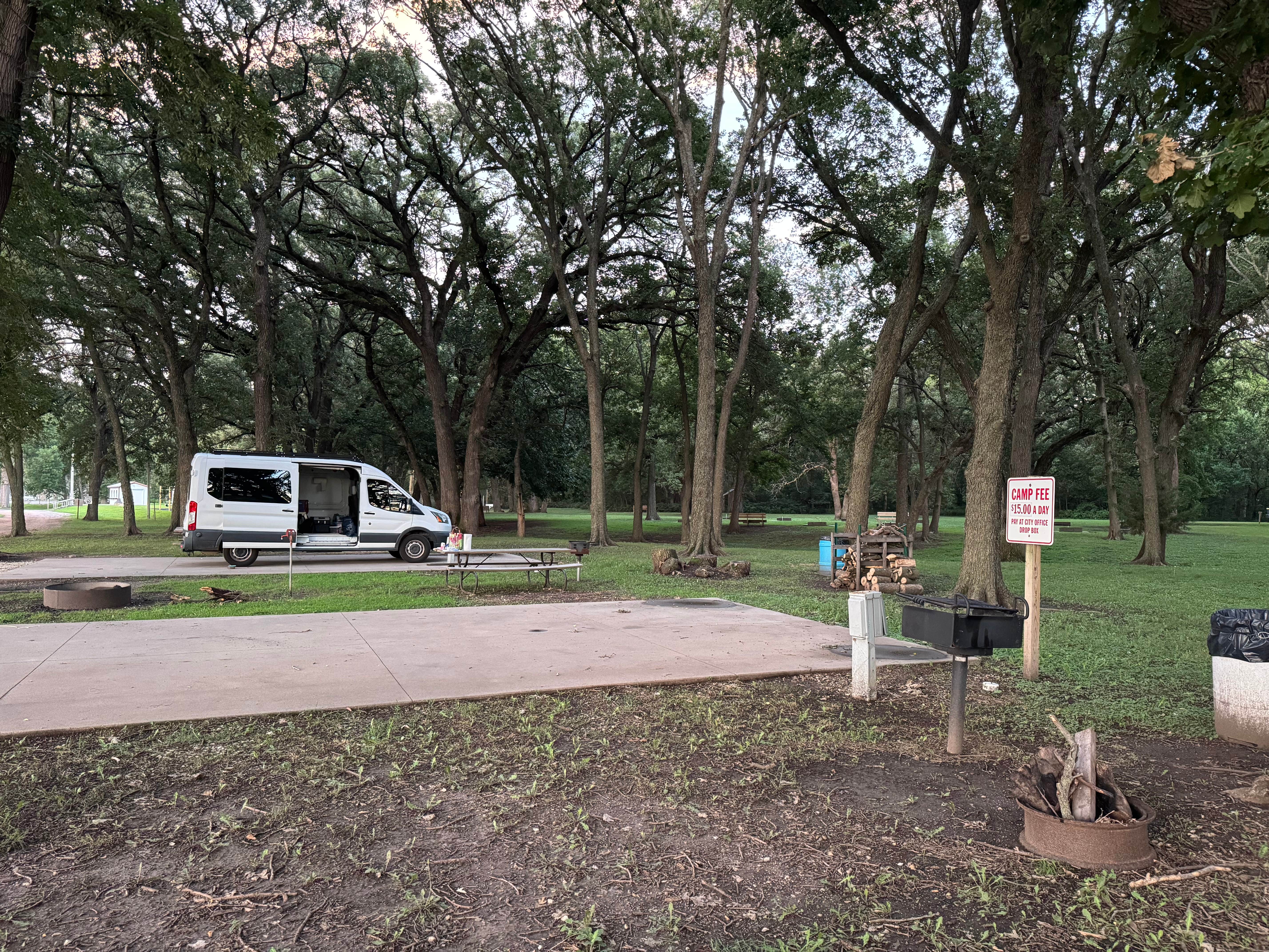 Camper-submitted photo at Harbine Park Campground near Republic, KS