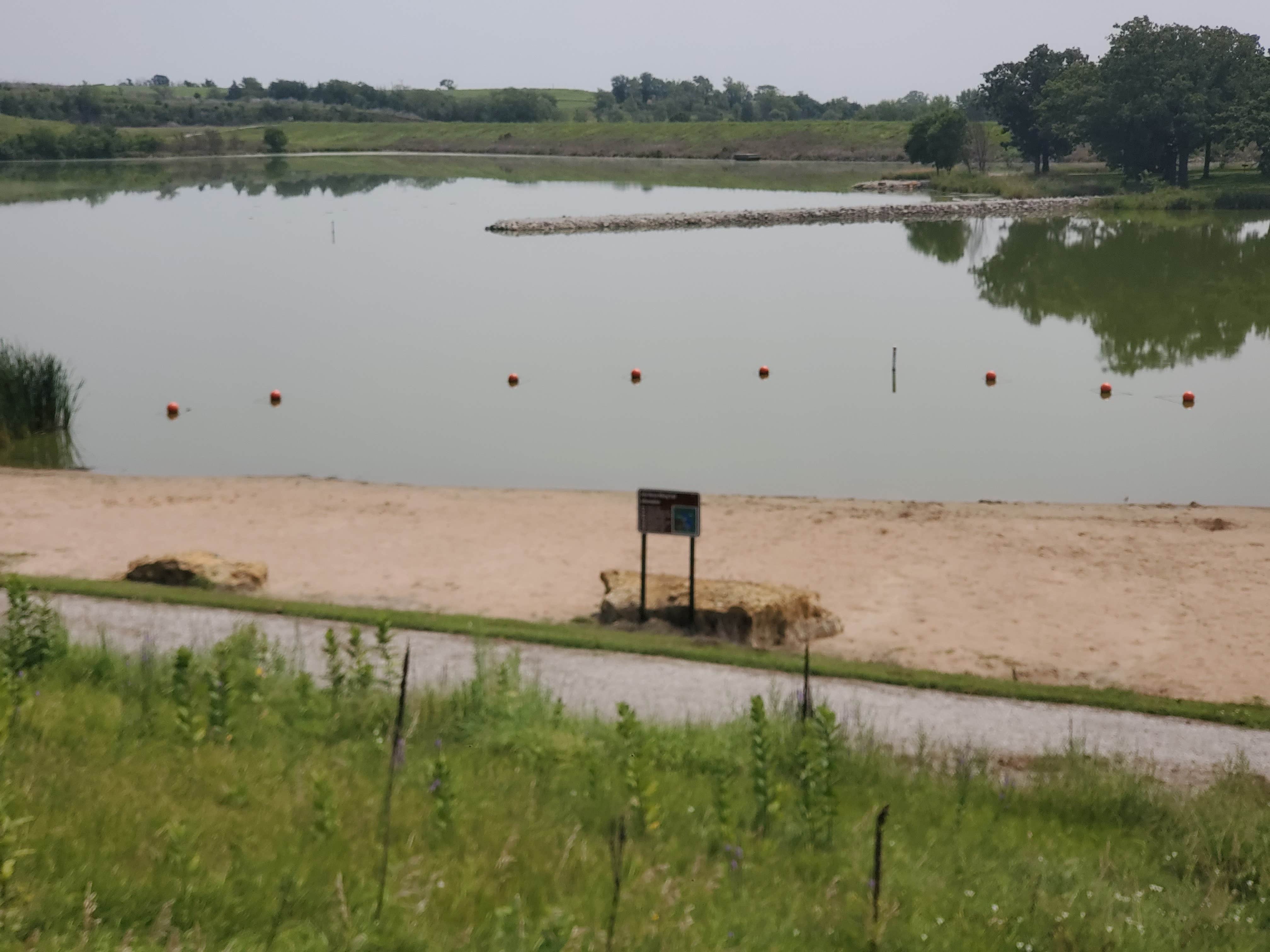 Camper-submitted photo at Iron Horse Trail Lake near Du Bois, NE