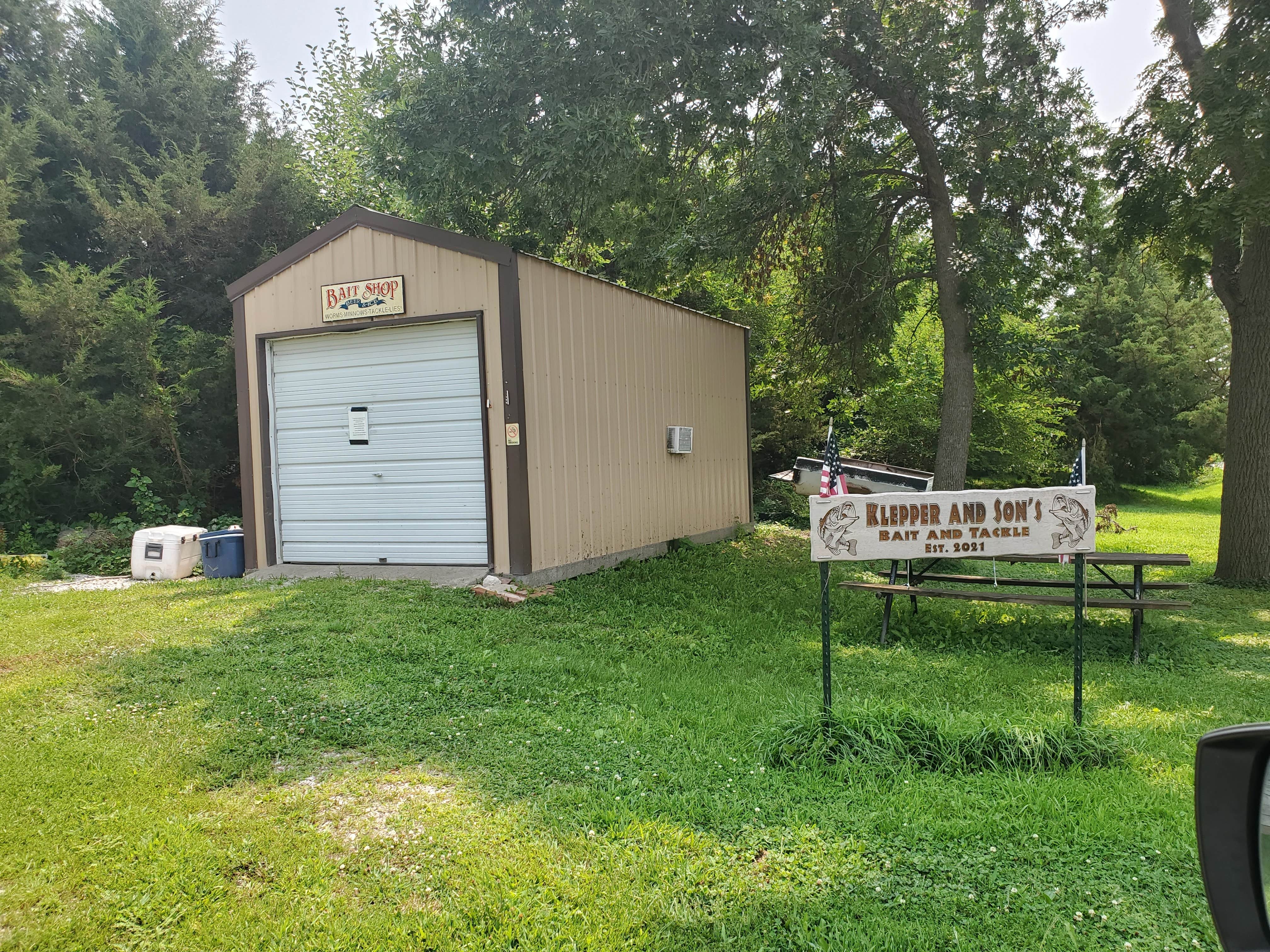 Camper-submitted photo at Iron Horse Trail Lake near Du Bois, NE