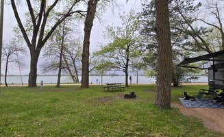 Tarrah C.'s photo of camping with pets at Main Campground — Johnson Lake State Recreation Area near Gothenburg, NE