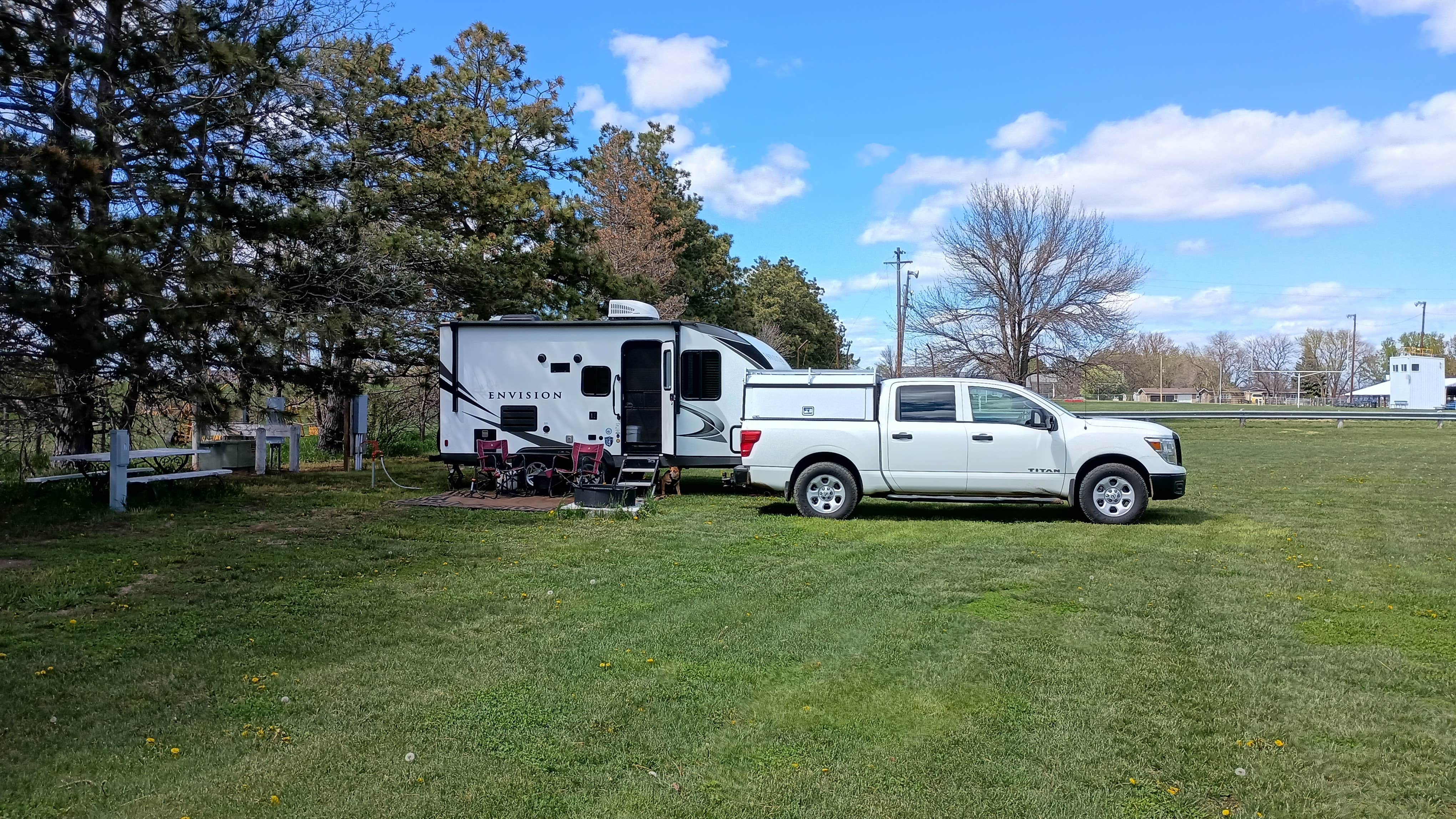 Les G.'s photo of rv camping at Spencer Park Fairgrounds near Lake Andes, SD