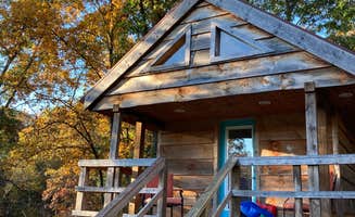 Janet R.'s photo of a cabin at Neff Treehouse by Mt Hope near Boyce, VA