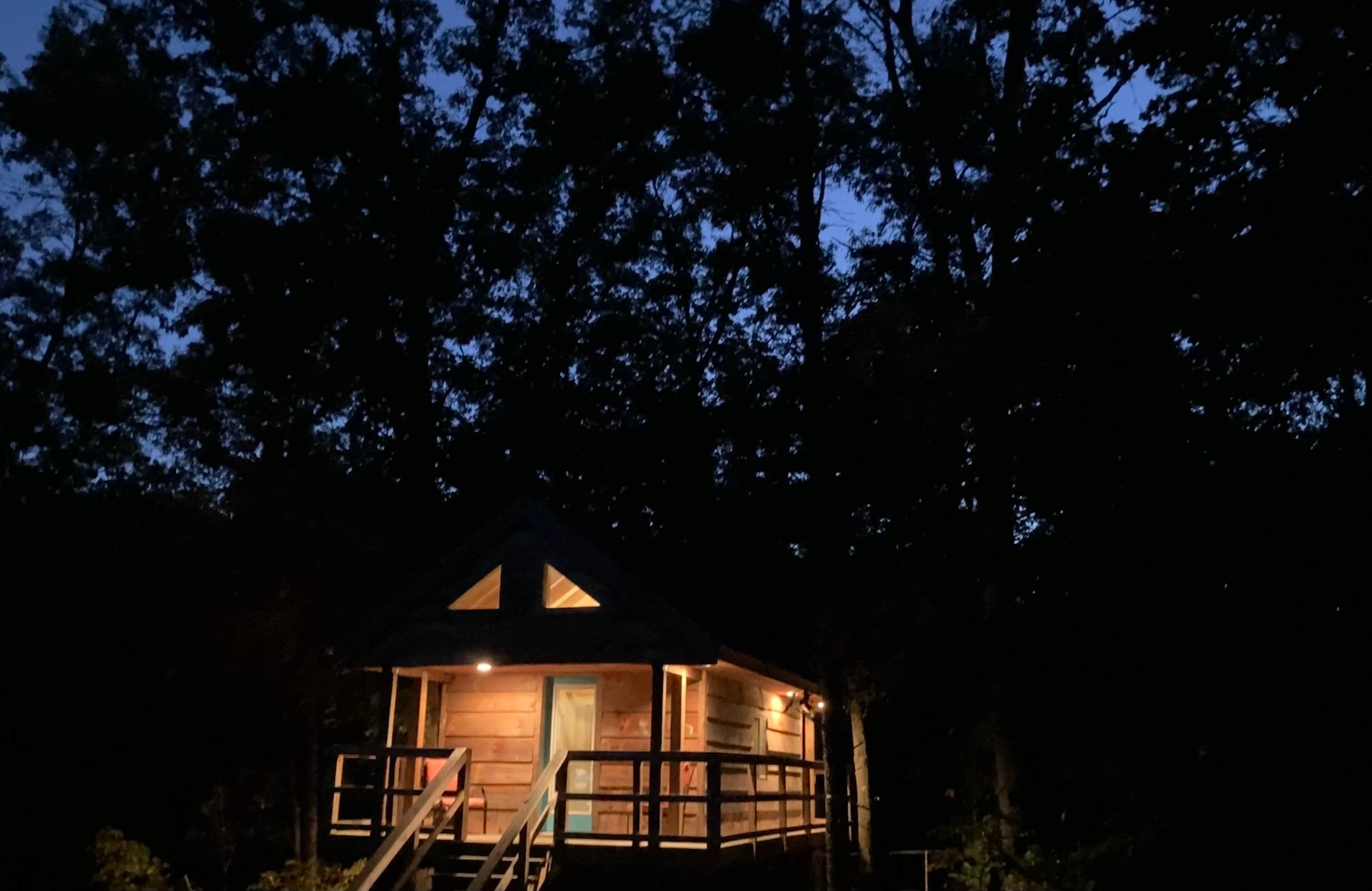 Camper-submitted photo at Neff Treehouse by Mt Hope near High View, WV