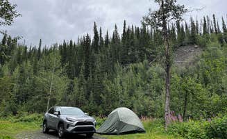 MG S.'s photo of a dispersed camping area at Nelchina River in Alaska
