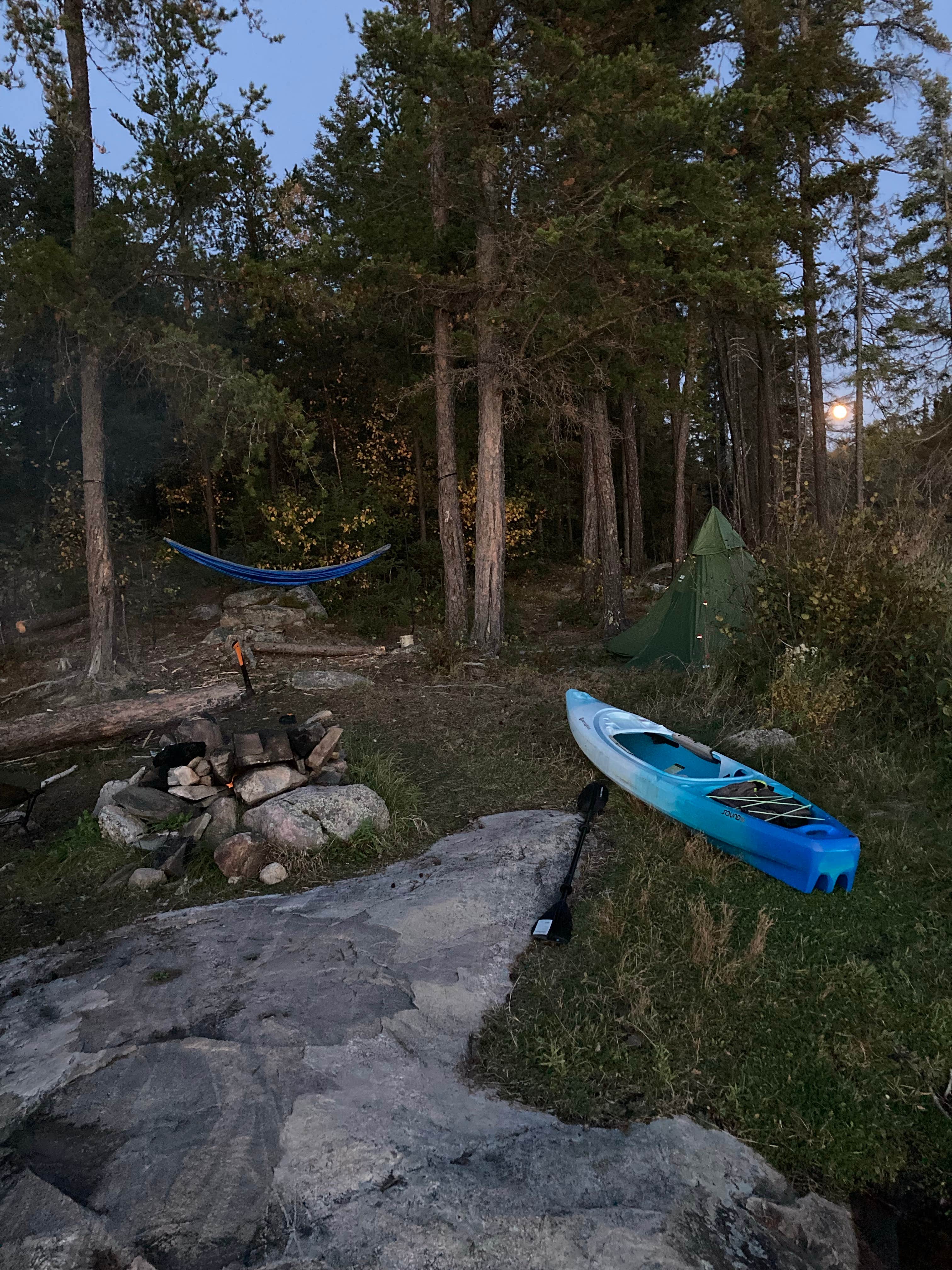 Camper-submitted photo at Nels Lake Backcountry Campsites near Superior National Forest