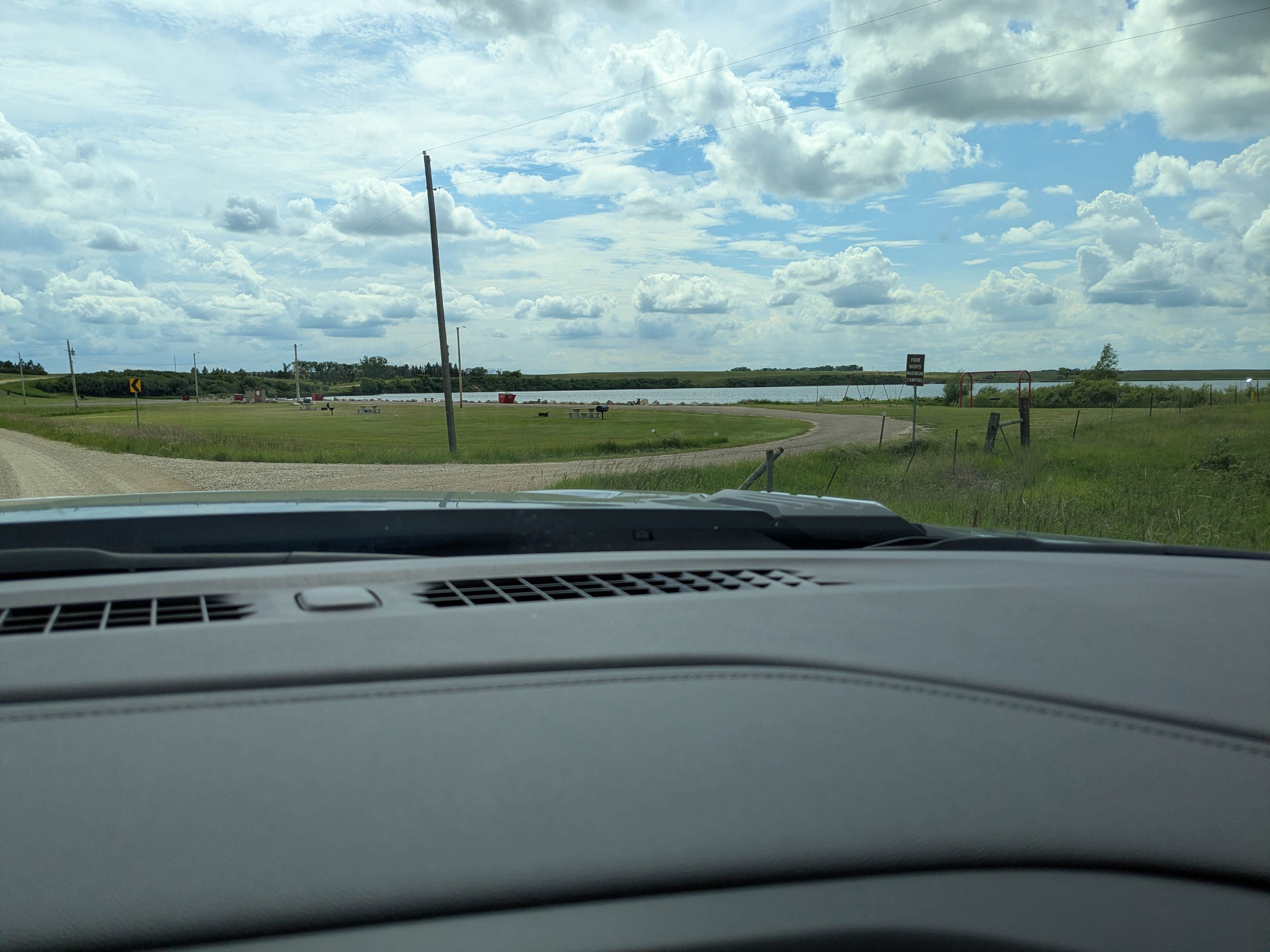 Camper-submitted photo at Nelson Carlson Lake near Garrison, ND