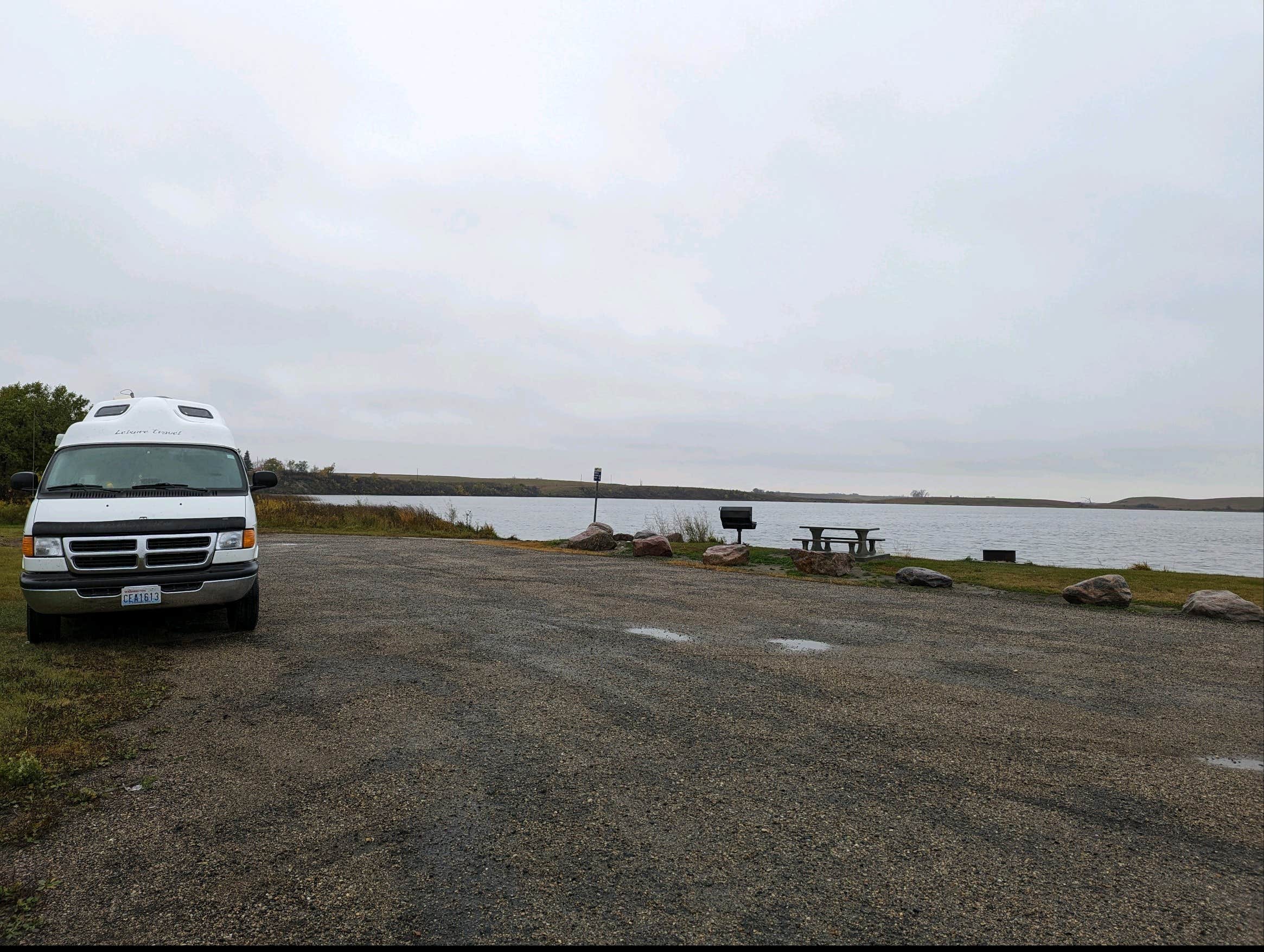 Camping near Traynor Park: Nelson Carlson Lake, Garrison, North Dakota