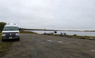 Len U.'s photo of rv camping at Nelson Carlson Lake near New Town, ND