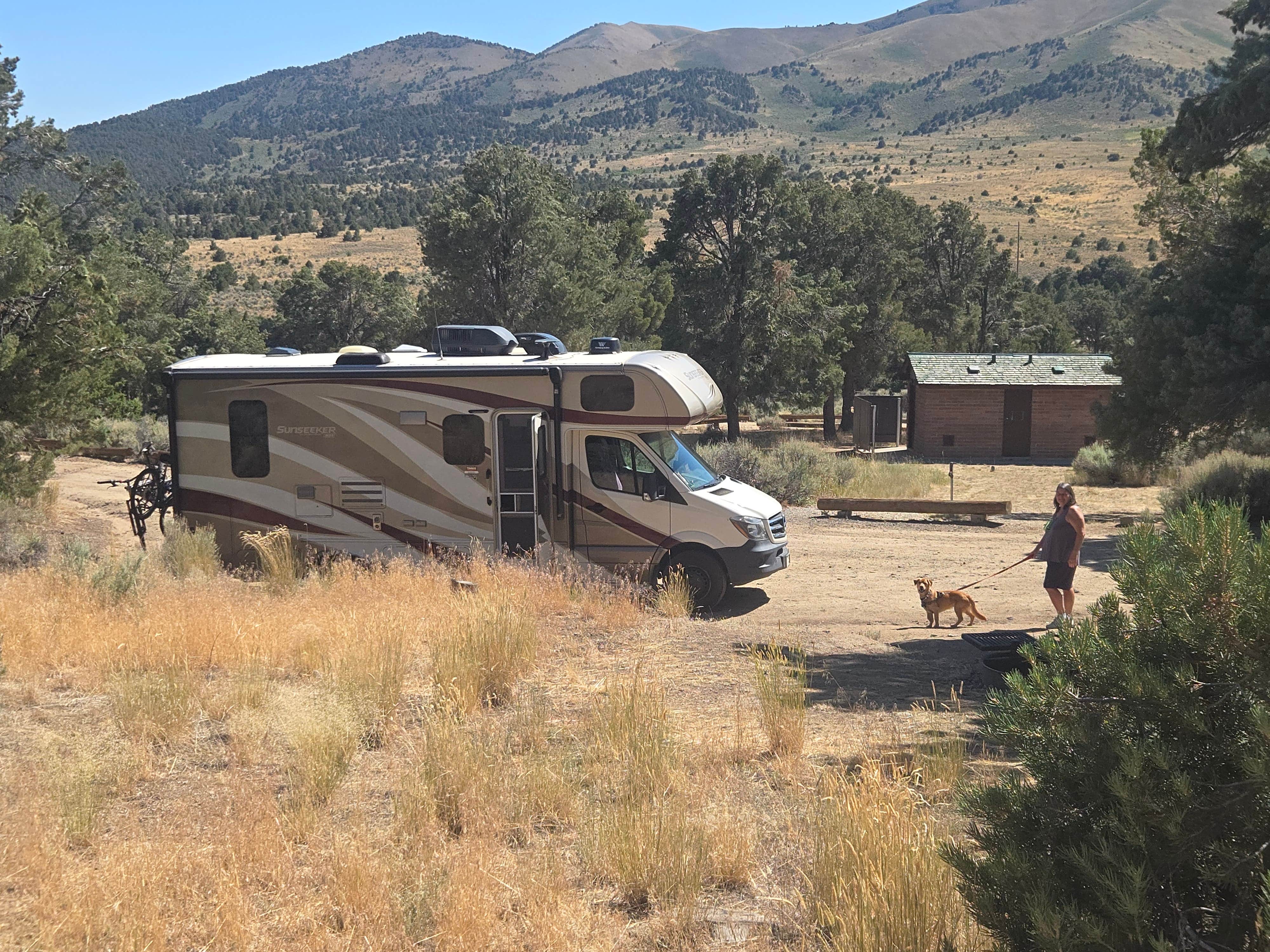 mark F.'s photo of rv camping at Bob Scott Campground near Austin, NV
