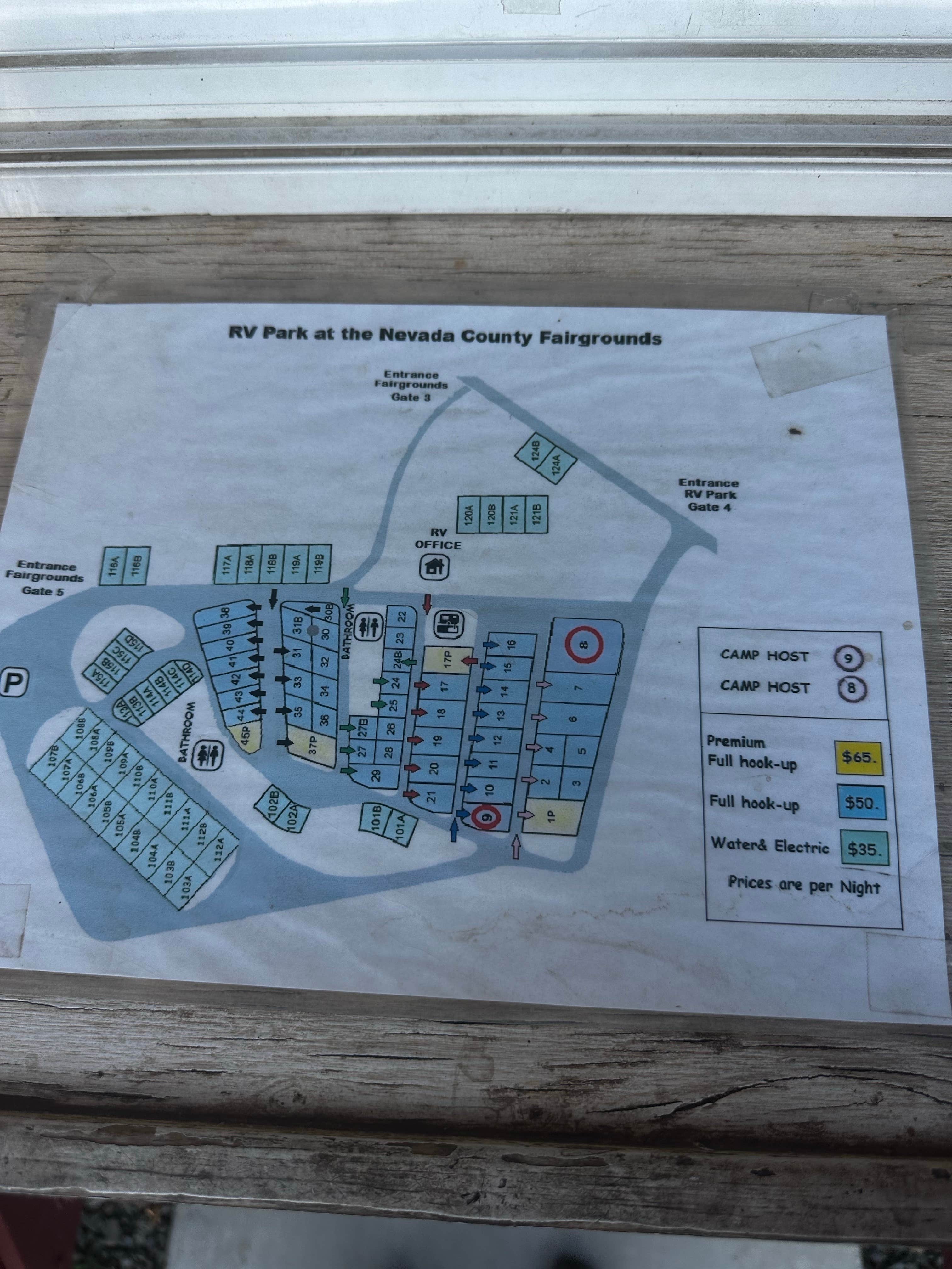 Camper-submitted photo at Nevada County Fairgrounds near Gold Run, CA