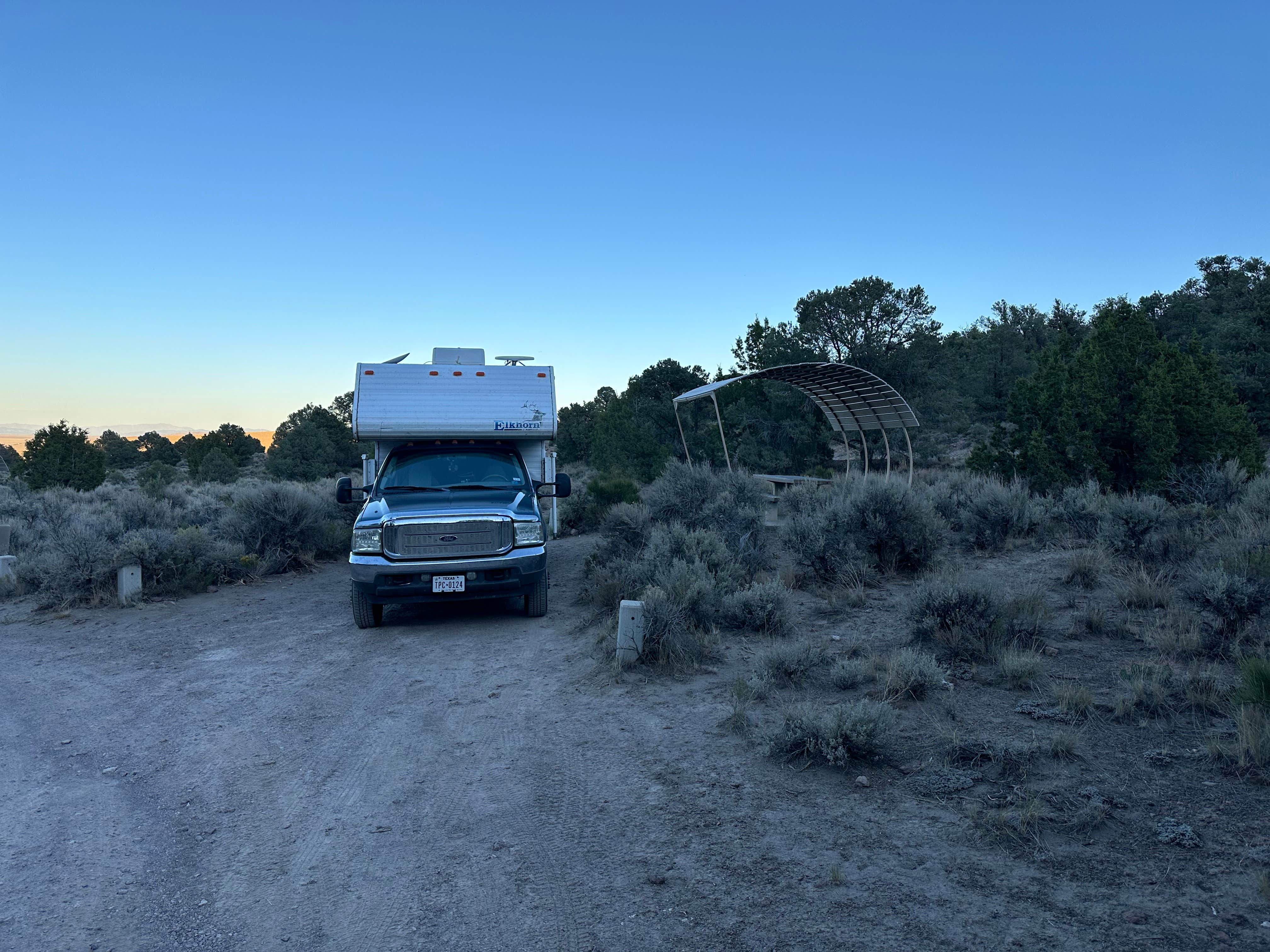 James B.'s photo of rv camping at Hickison Petroglyph near Austin, NV