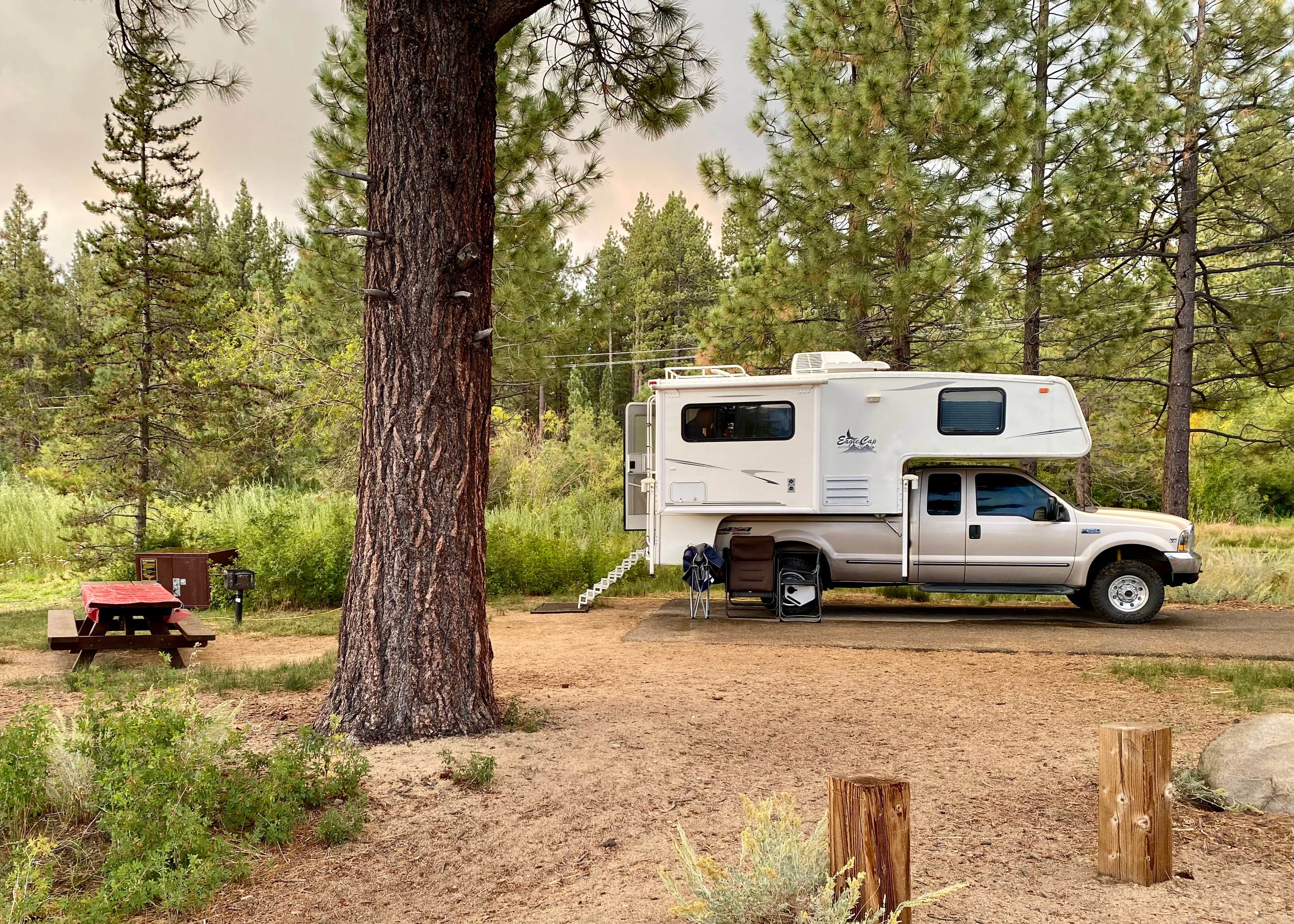 DEBRA A.'s photo of rv camping at Nevada Beach Campground and Day Use Pavilion near Stateline, NV