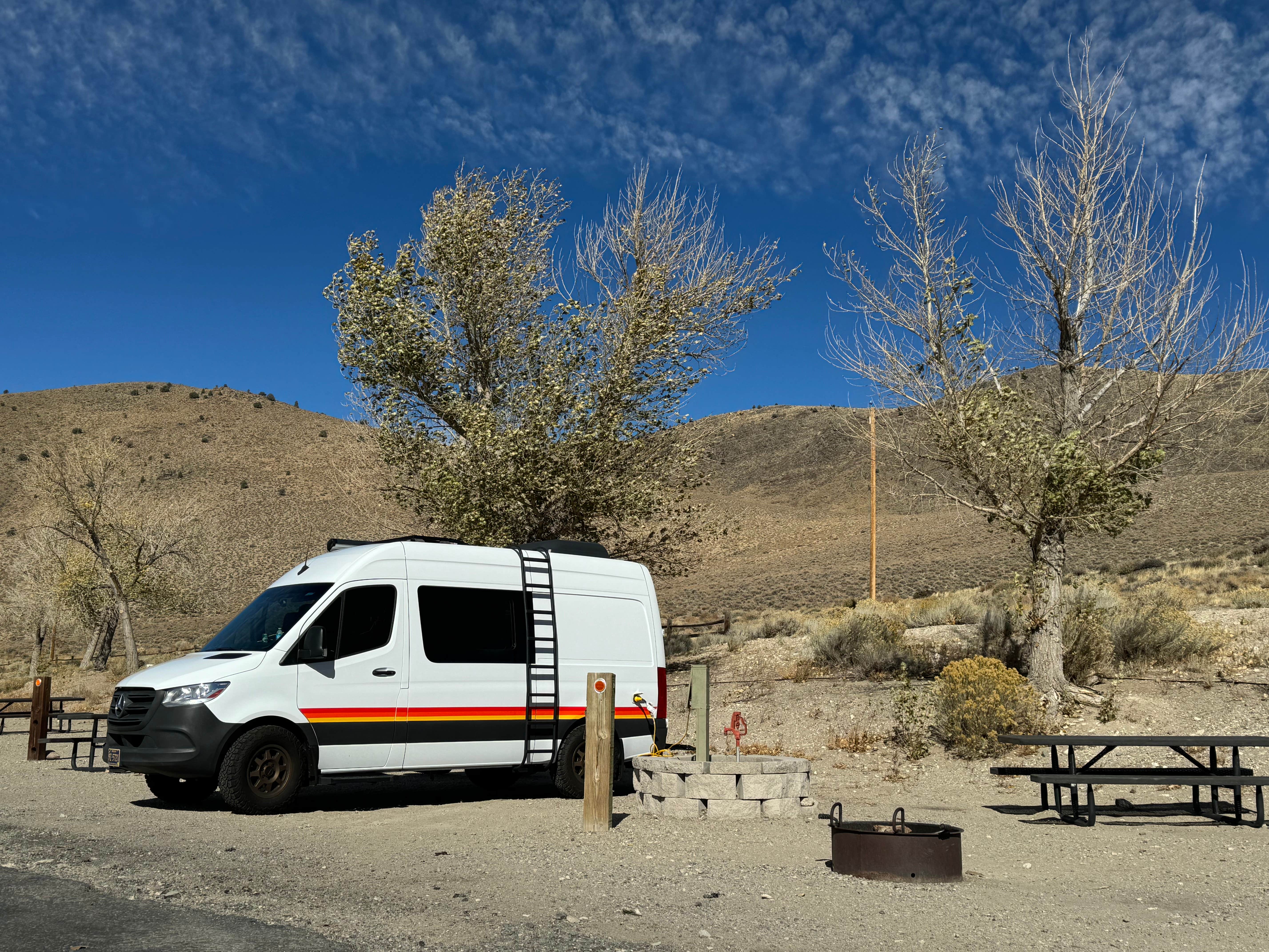 Aaron S.'s photo of rv camping at Topaz Lake Recreation Area near Wellington, NV