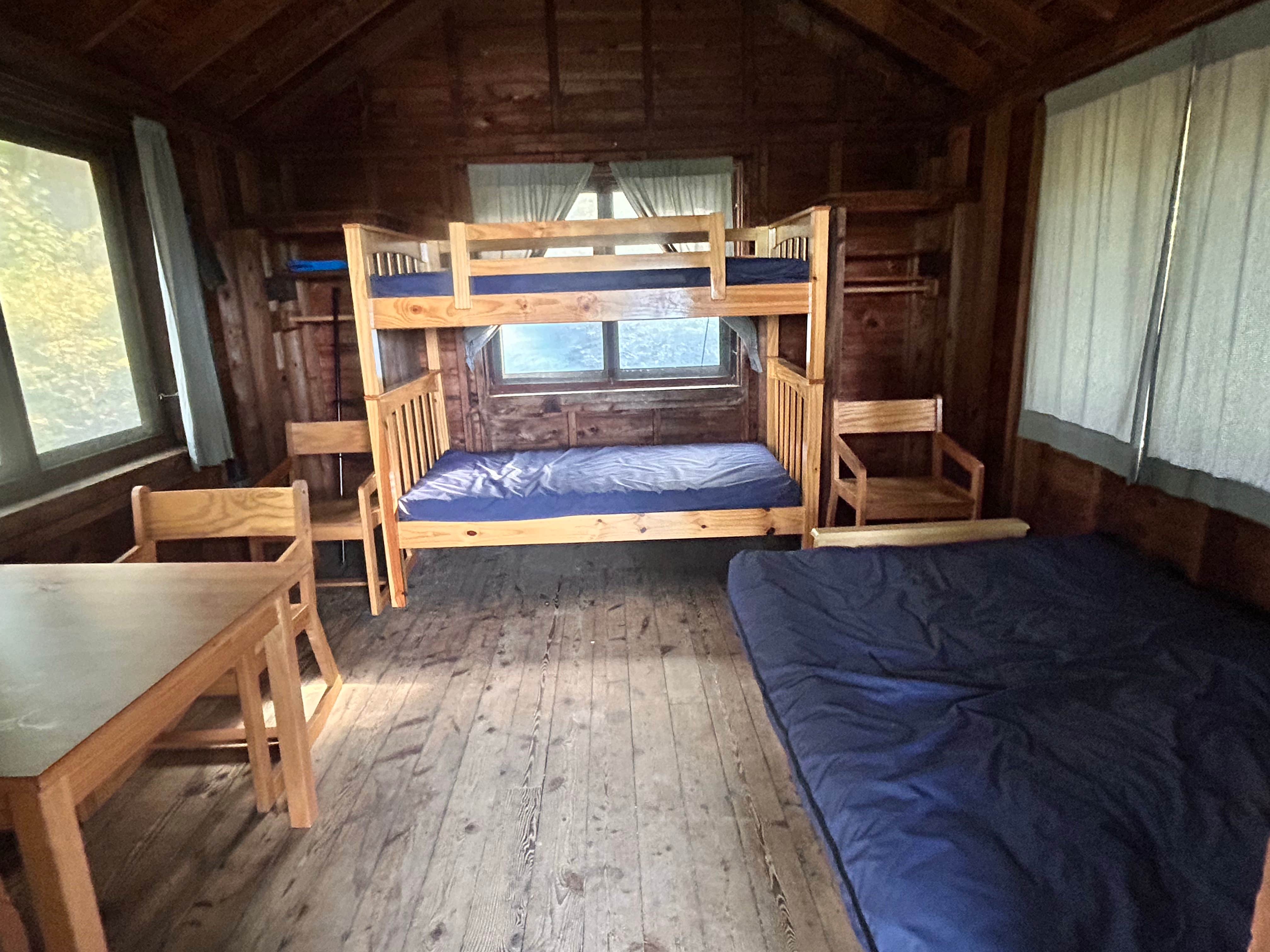 Judy W.'s photo of glamping accommodations at Bear Brook State Park Campground near Wakefield, MA