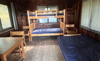 Judy W.'s photo of glamping accommodations at Bear Brook State Park Campground near Hampton, NH