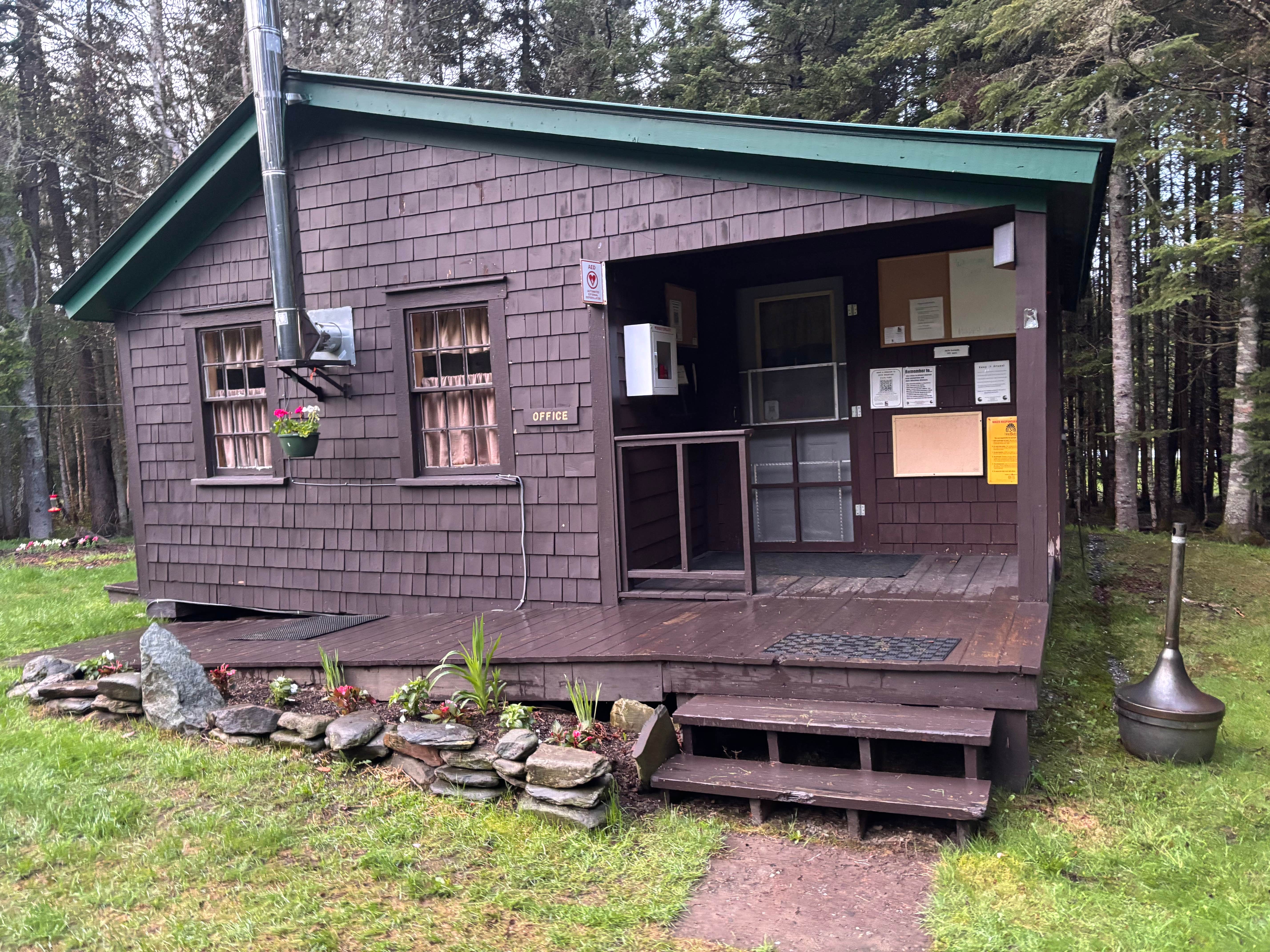 Alicia B.'s photo of a cabin at Deer Mountain Campground near Clarksville, NH