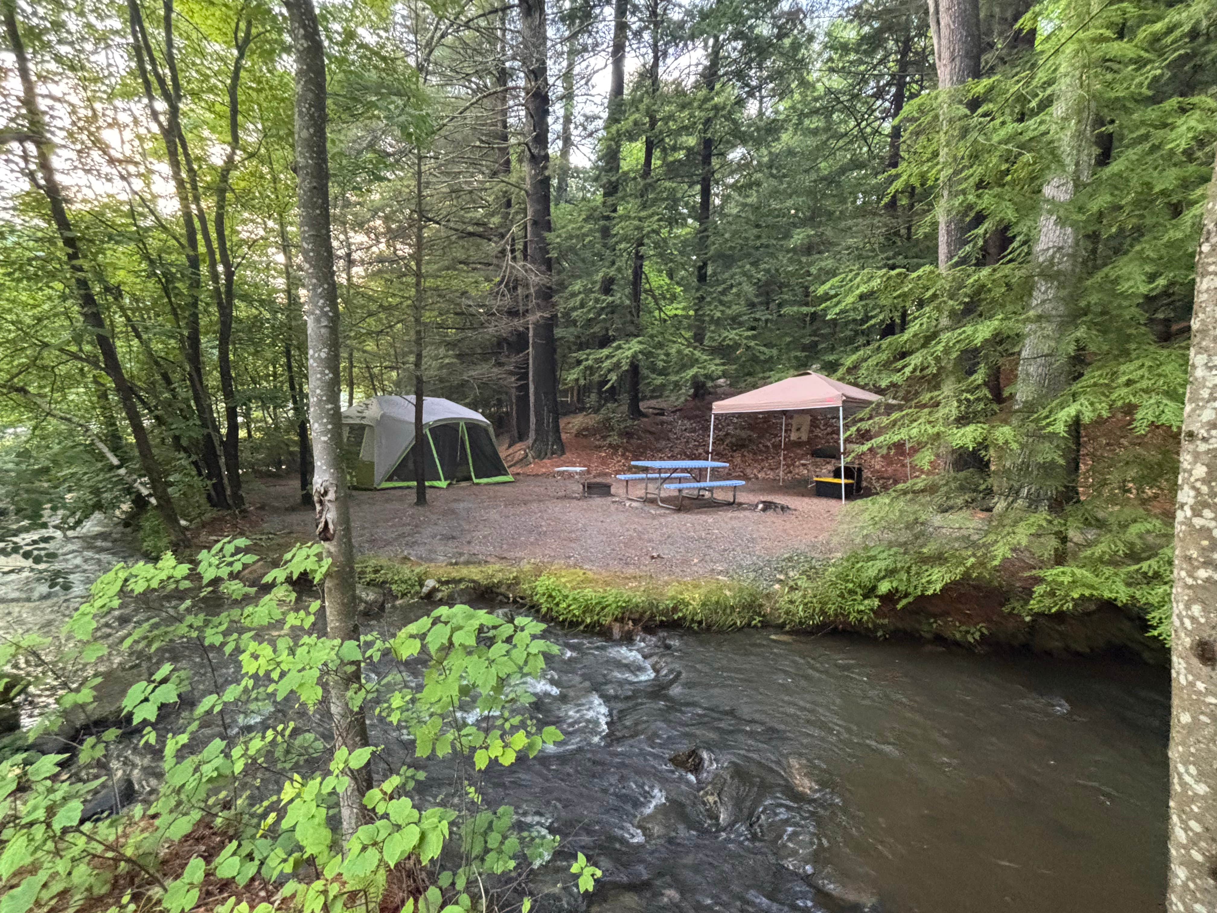 Nadine R.'s photo of a cabin at Gunstock Campground near Center Ossipee, NH