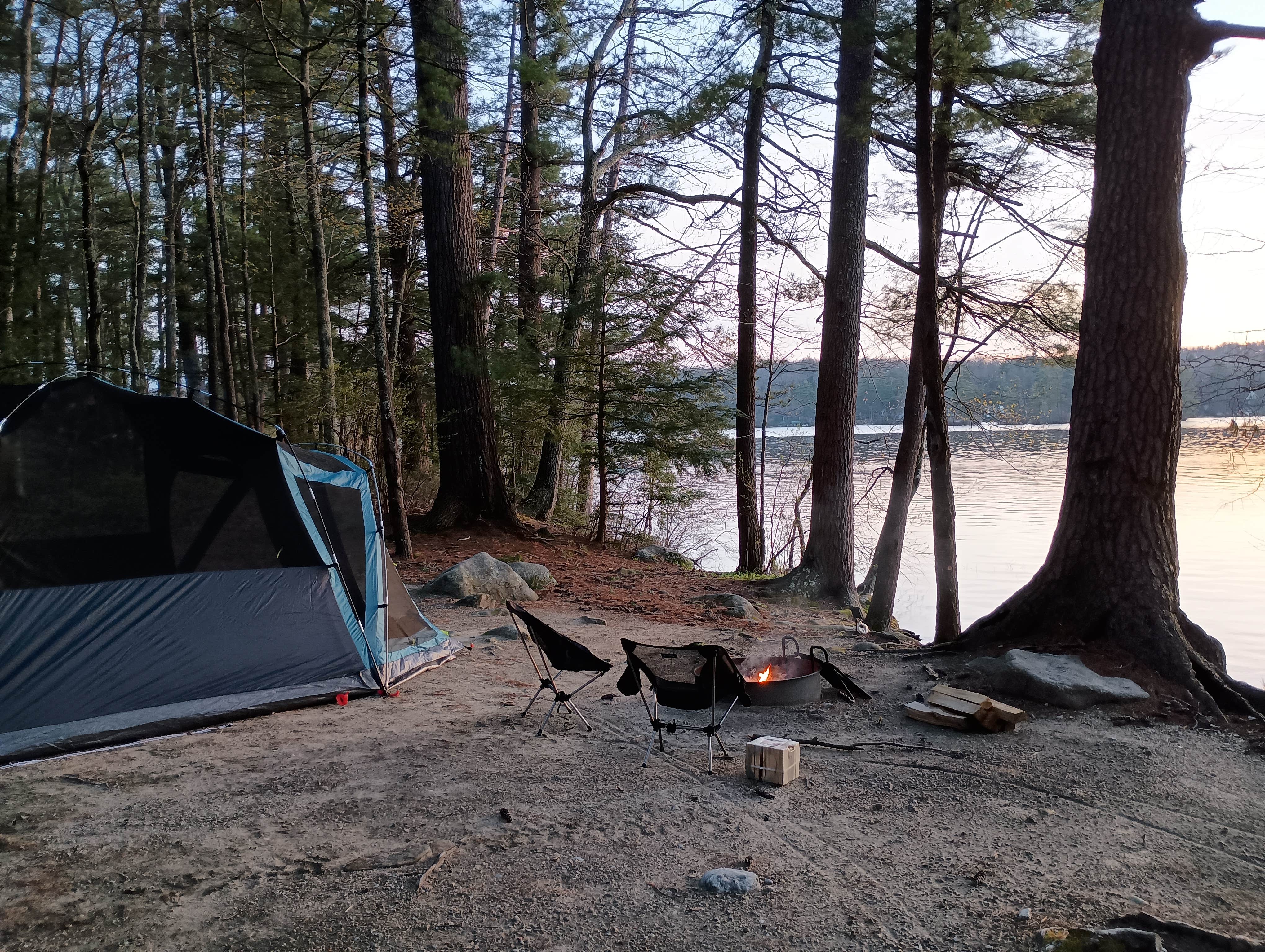 Sean F.'s photo at Pawtuckaway State Park Campground near Suncook, NH