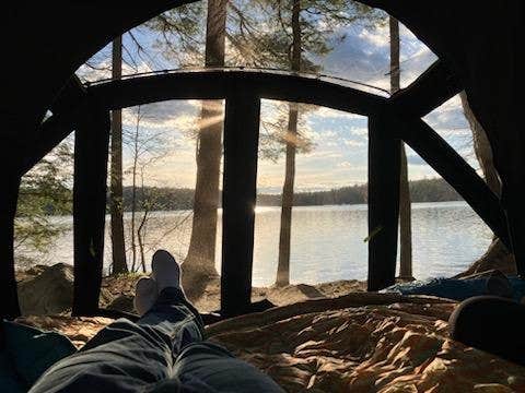 Sean F.'s photo at Pawtuckaway State Park Campground near Kingston, NH