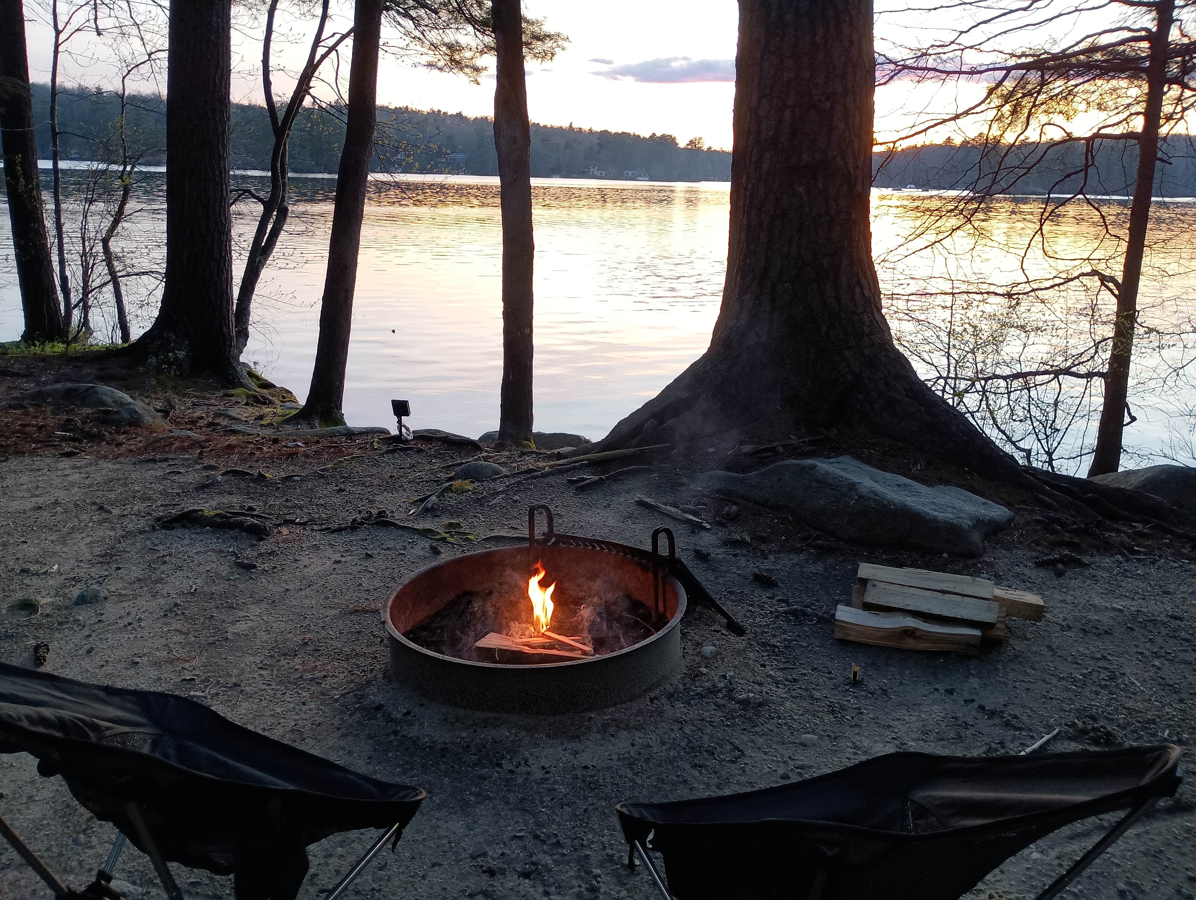 Sean F.'s photo at Pawtuckaway State Park Campground near Lee, NH
