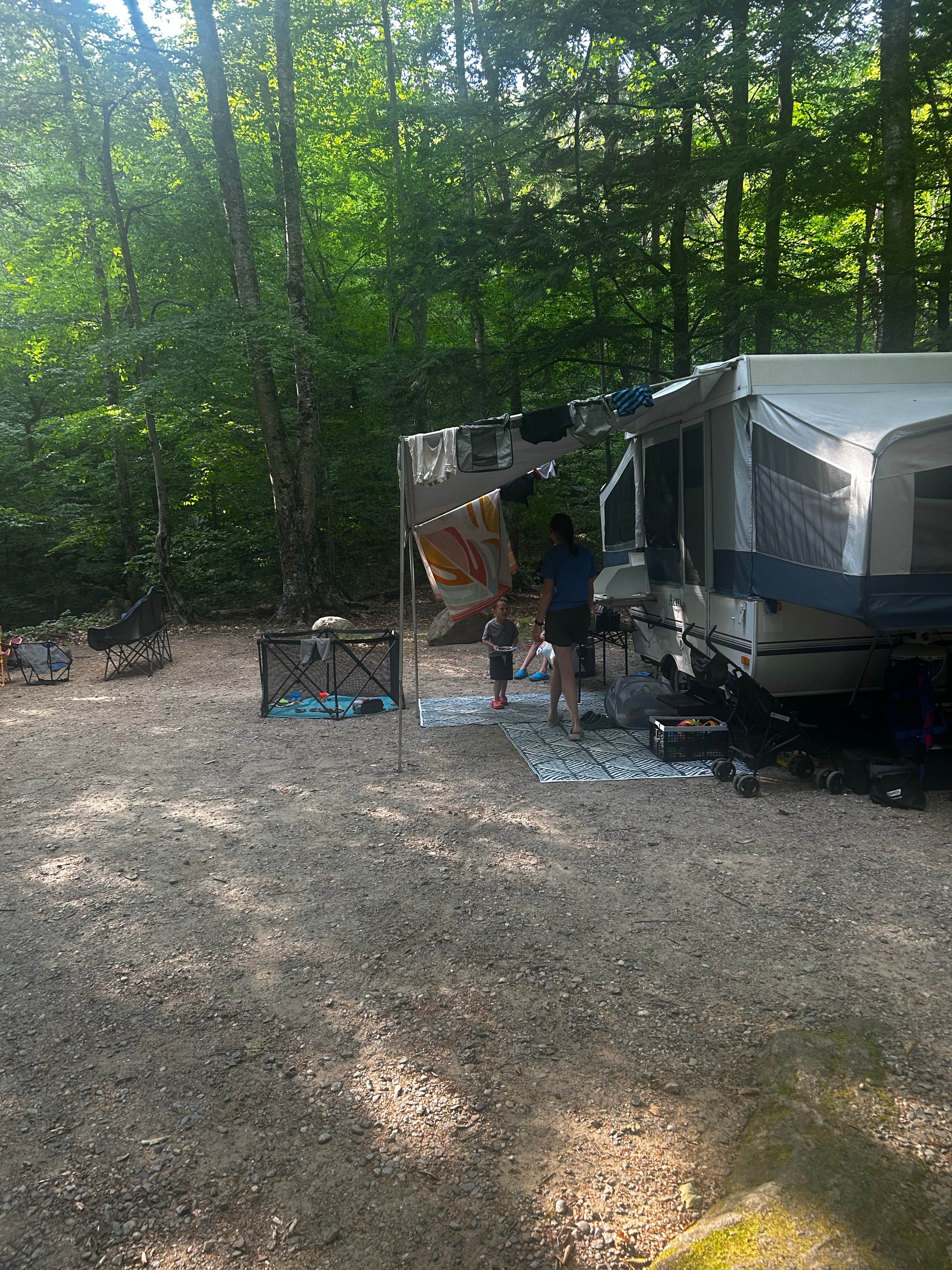 Andy B.'s photo at Russell Pond Campground near Waterville Valley, NH
