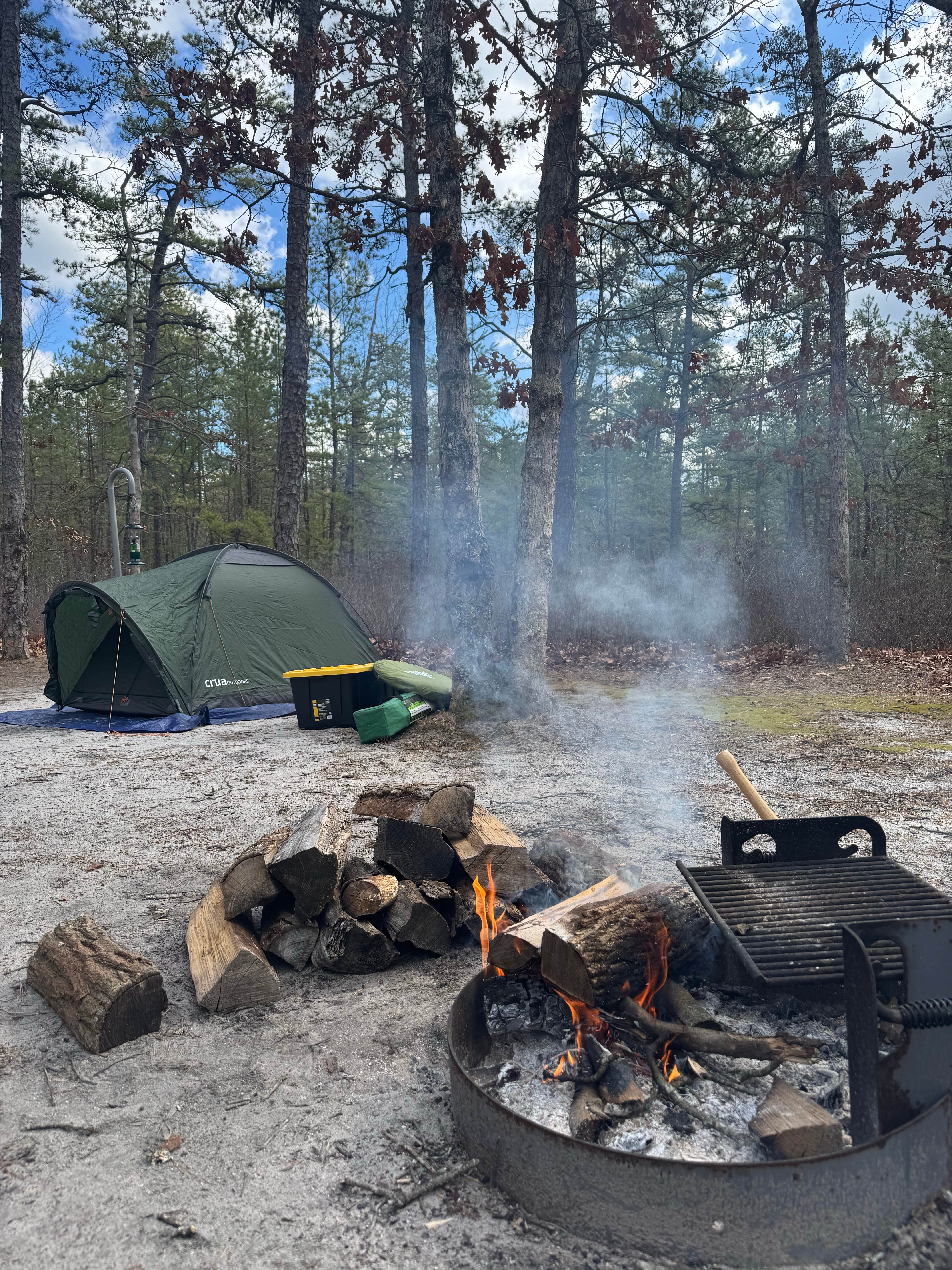 Camper-submitted photo at Brendan Byrne State Forest near Lacey, NJ