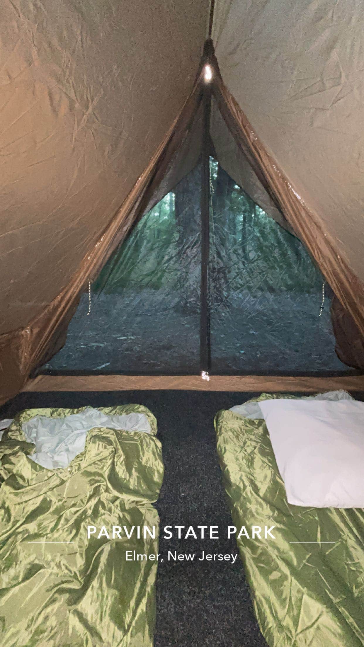 Amber F.'s photo at Parvin State Park Campground near Pitman, NJ