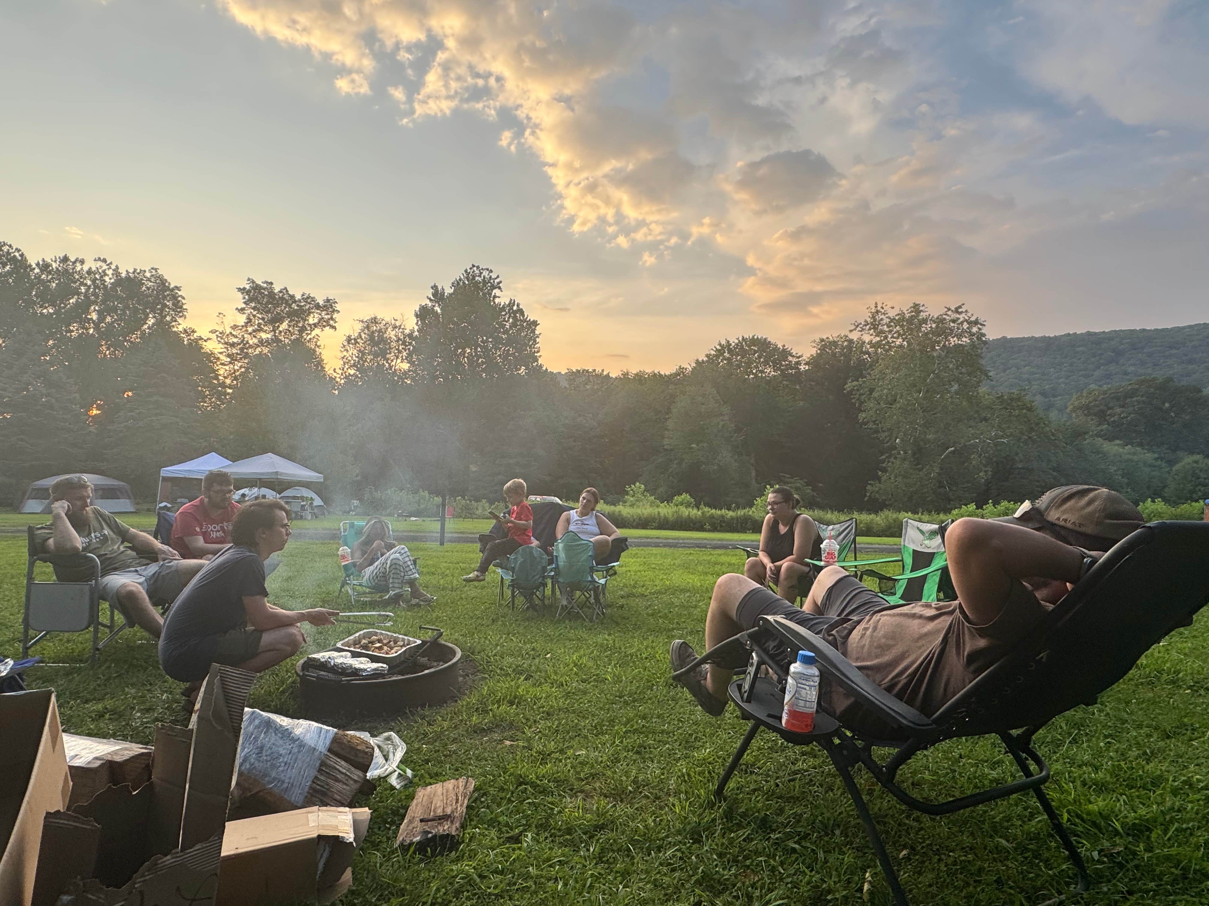 Adeline M.'s photo at Worthington State Forest Campground — Delaware Water Gap National Recreation Area near Unity House, PA