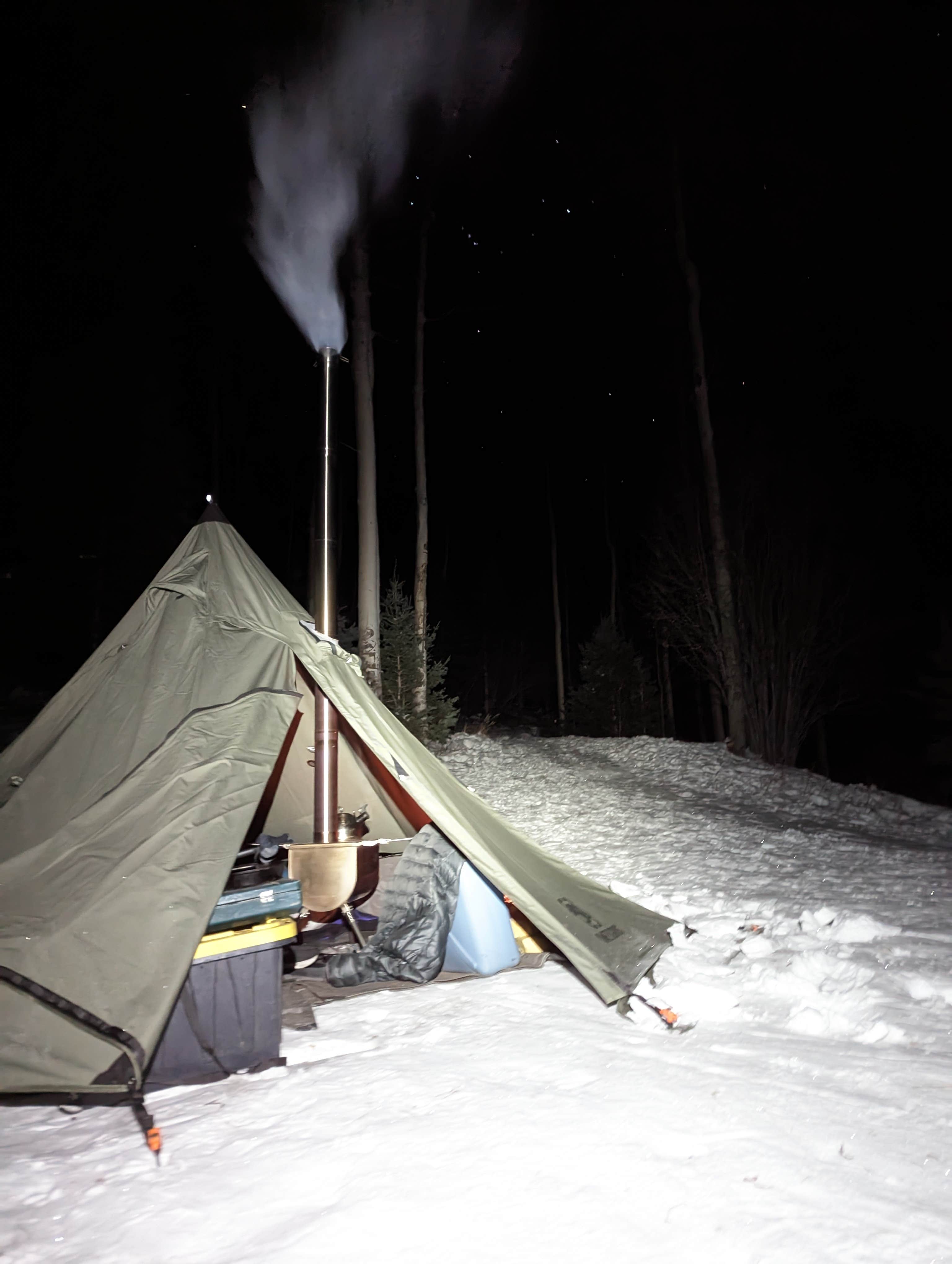 Camper-submitted photo at Big Tesuque Campground near Pecos, NM