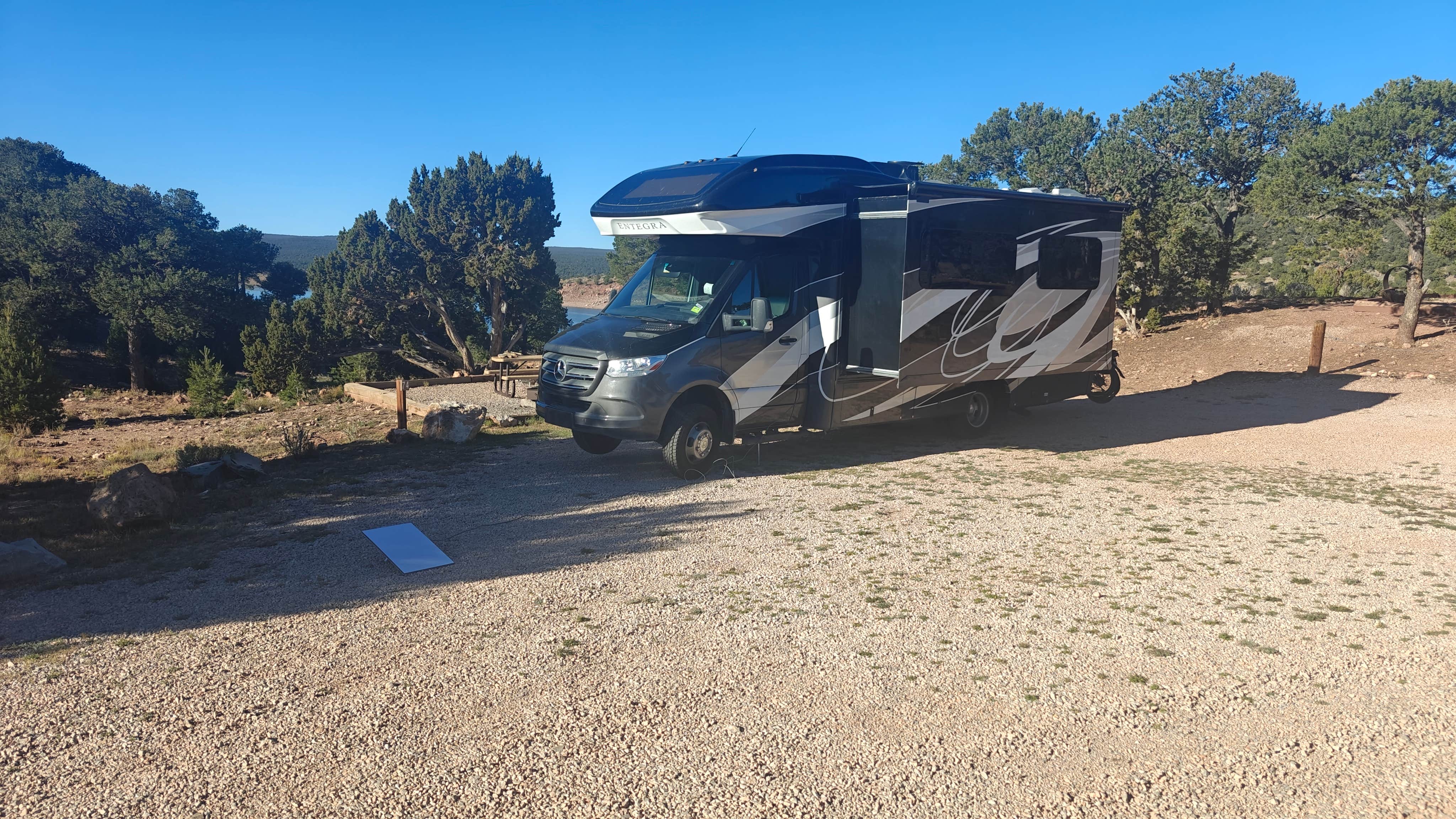 wayne H.'s photo of rv camping at Bluewater Lake State Park Campground near Pinehill, NM