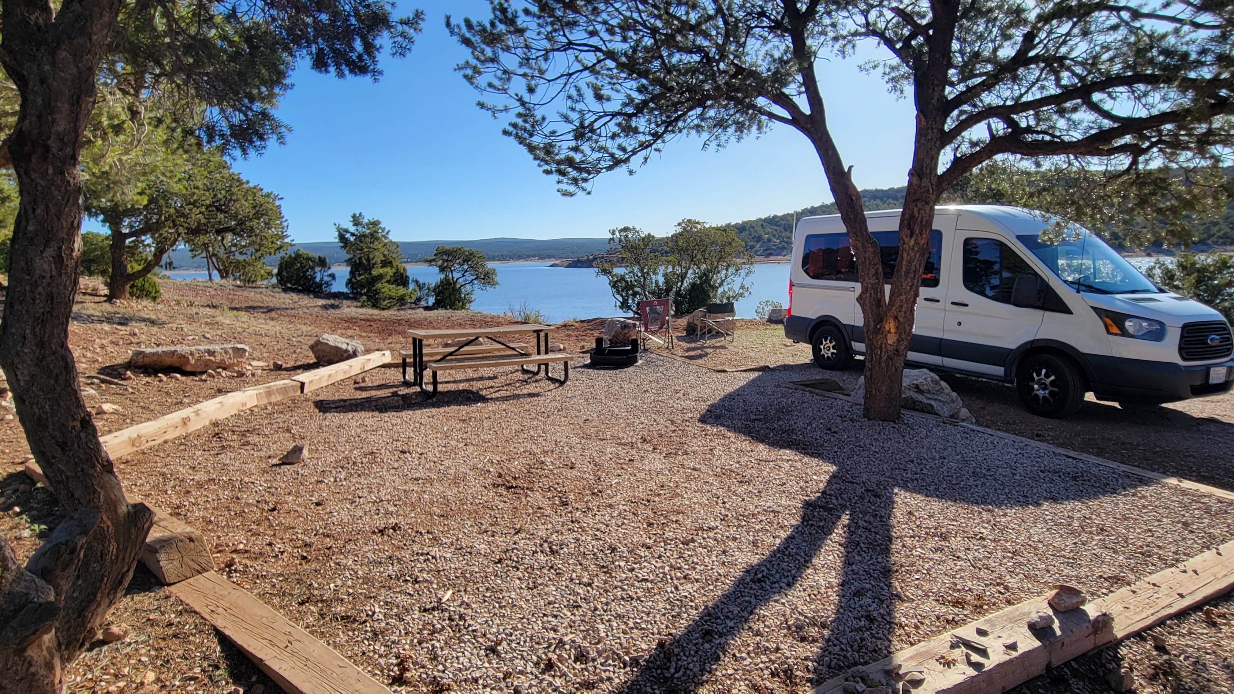 Jennifer W.'s photo of rv camping at Bluewater Lake State Park Campground near San Rafael, NM