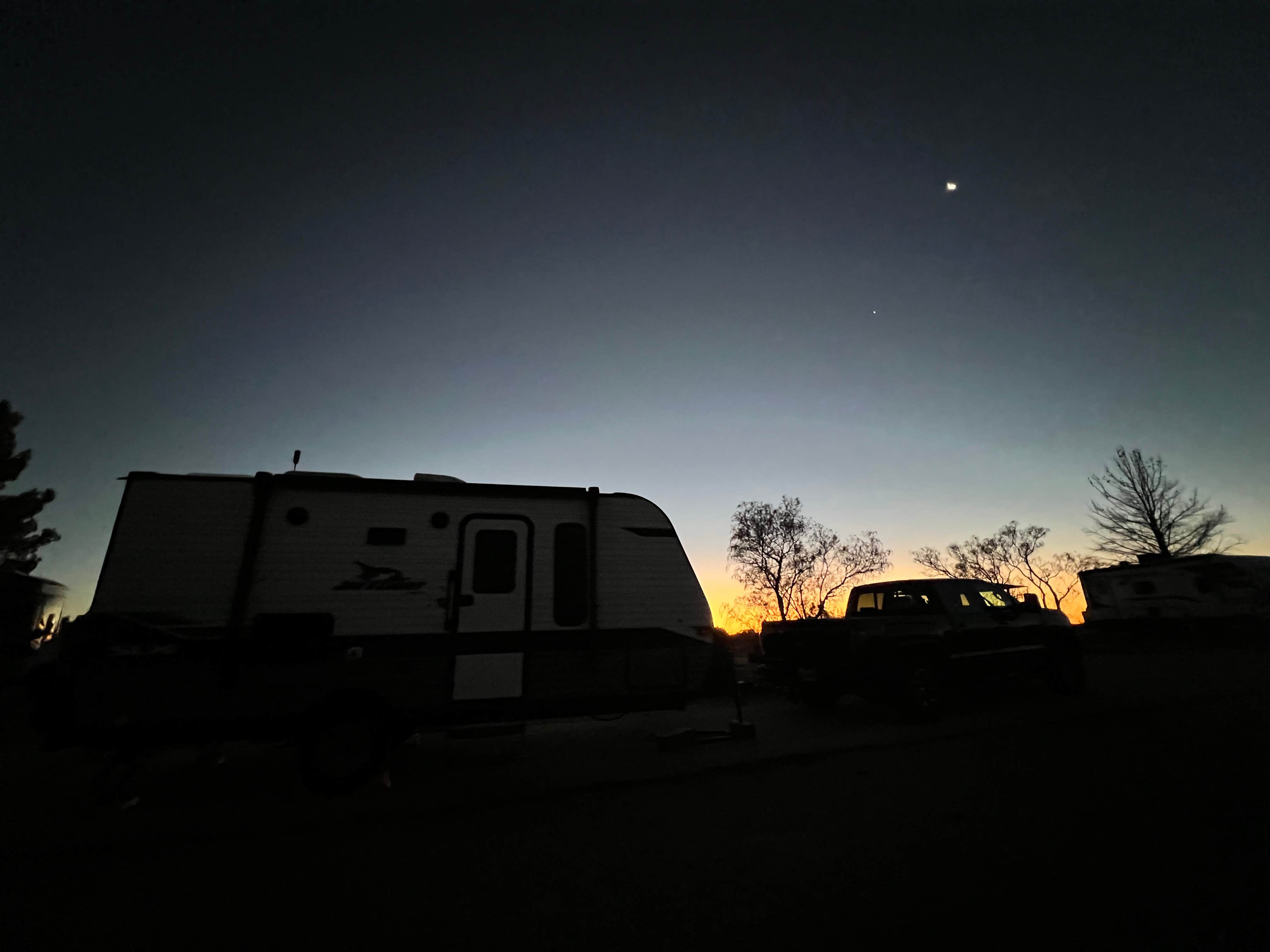 Emerson F.'s photo of rv camping at Limestone Campground — Brantley Lake State Park near Whites City, NM