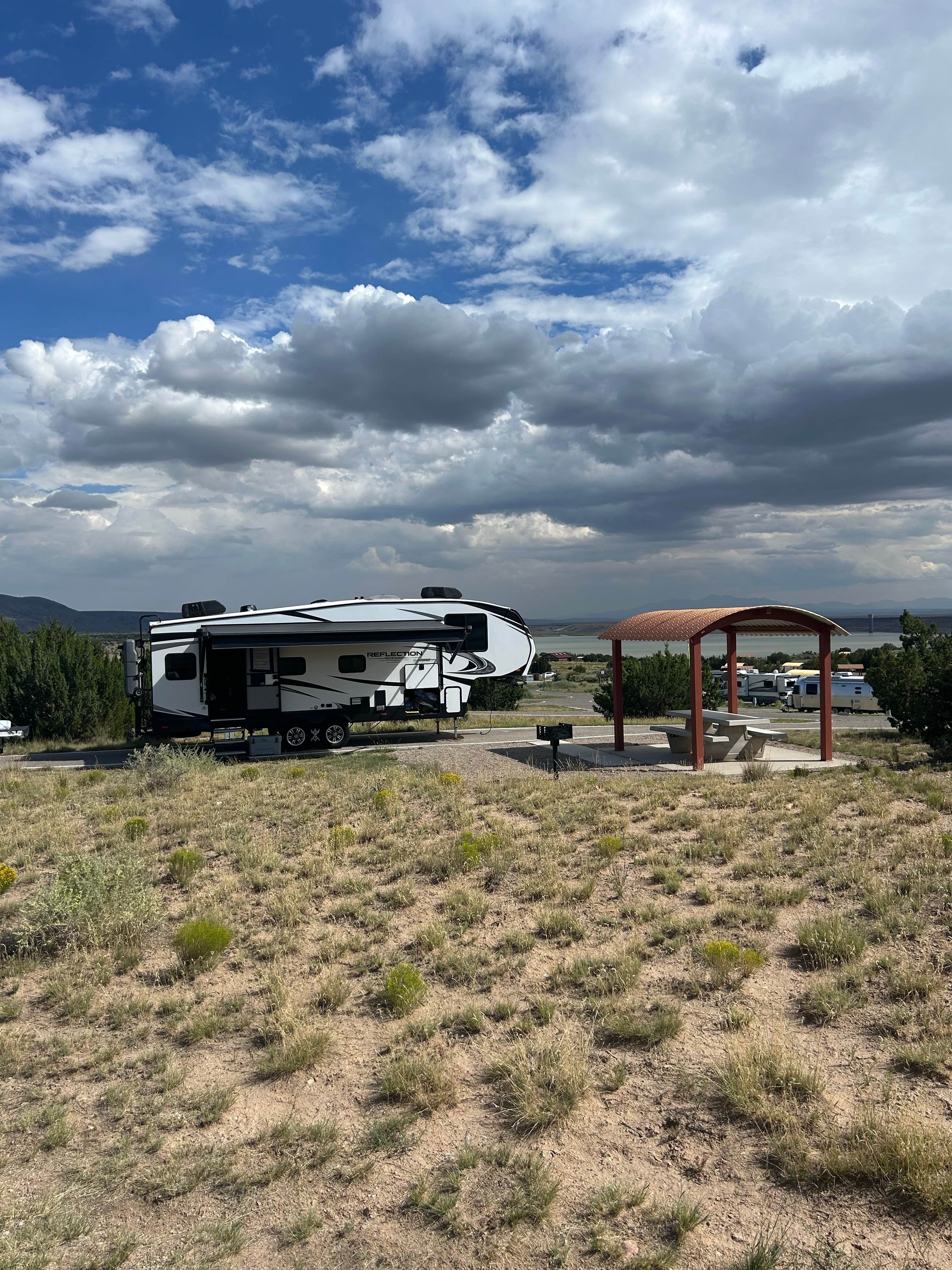 Brenda L.'s photo of rv camping at Cochiti Recreation Area near Santa Fe National Forest